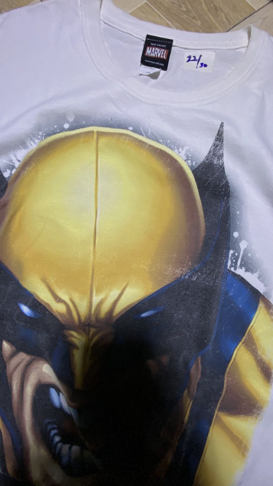 Marvel Comics × Wolverine Marvel Mad Engine - Wolverine Tee Size US L / EU 52-54 / 3 - 4 Thumbnail