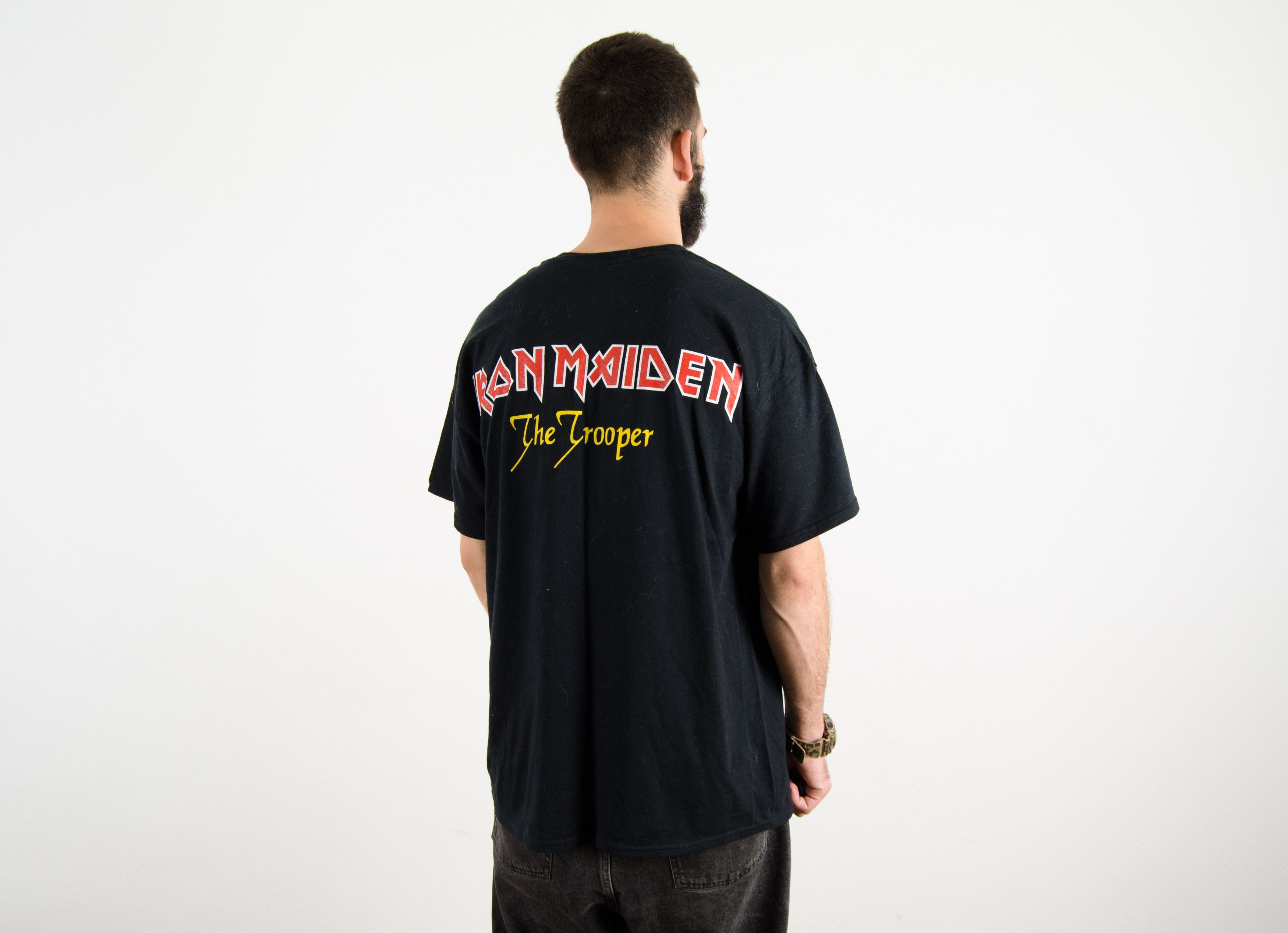 Iron Maiden Iron Maiden Trooper Graphic T Shirt Size US XL / EU 56 / 4 - 2 Thumbnail