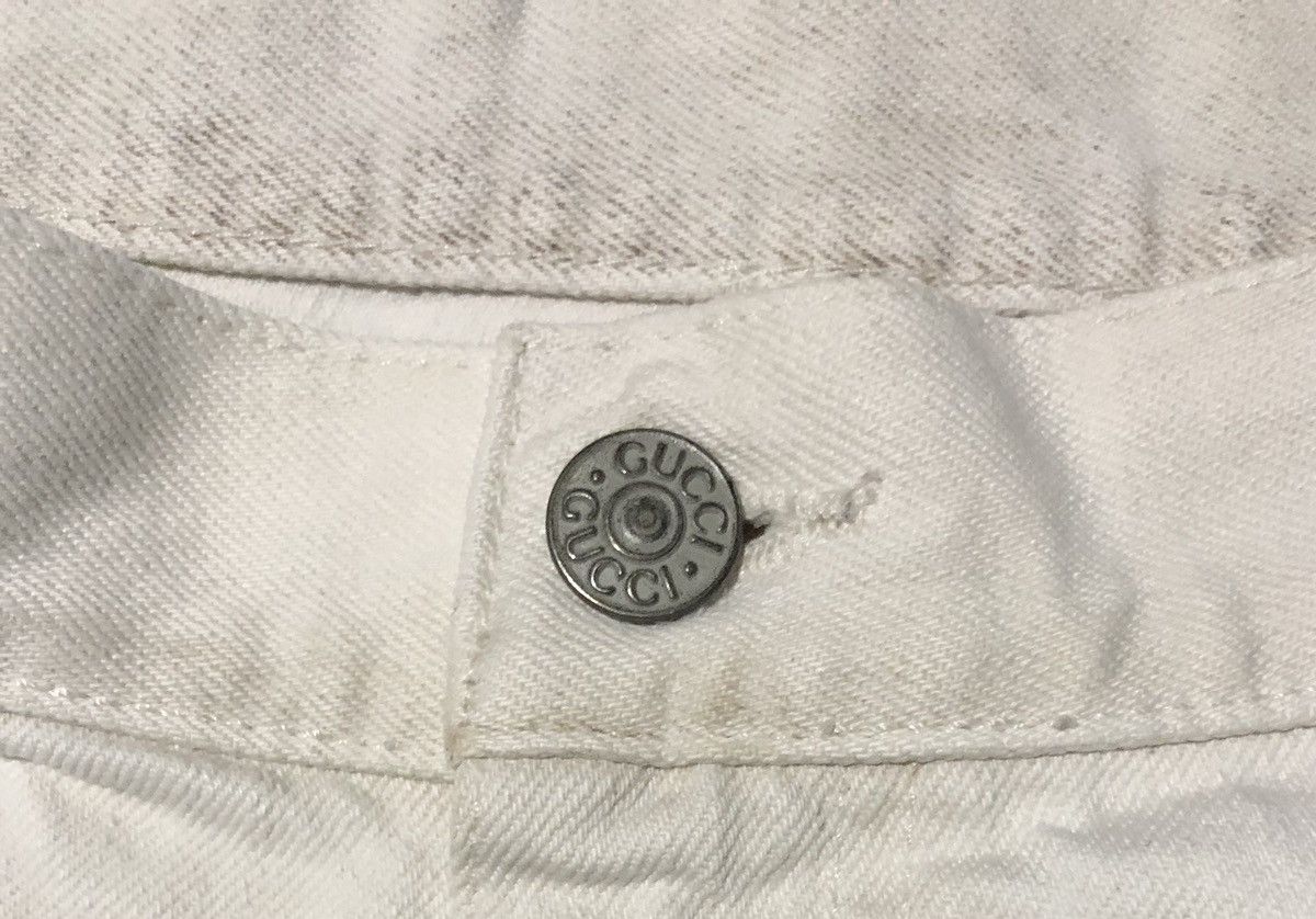 Gucci gucci denim white short pants Size US 32 / EU 48 - 3 Thumbnail