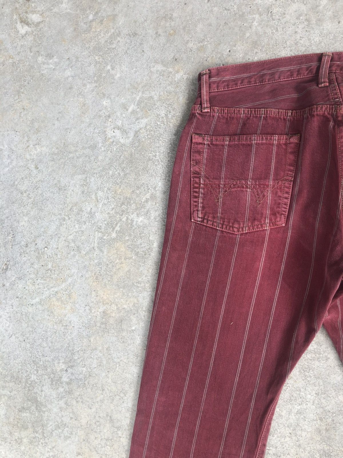 If Six Was Nine Japanese Edwin Flared Jeans Distressed Jeans Selvedge Size US 31 - 10 Thumbnail