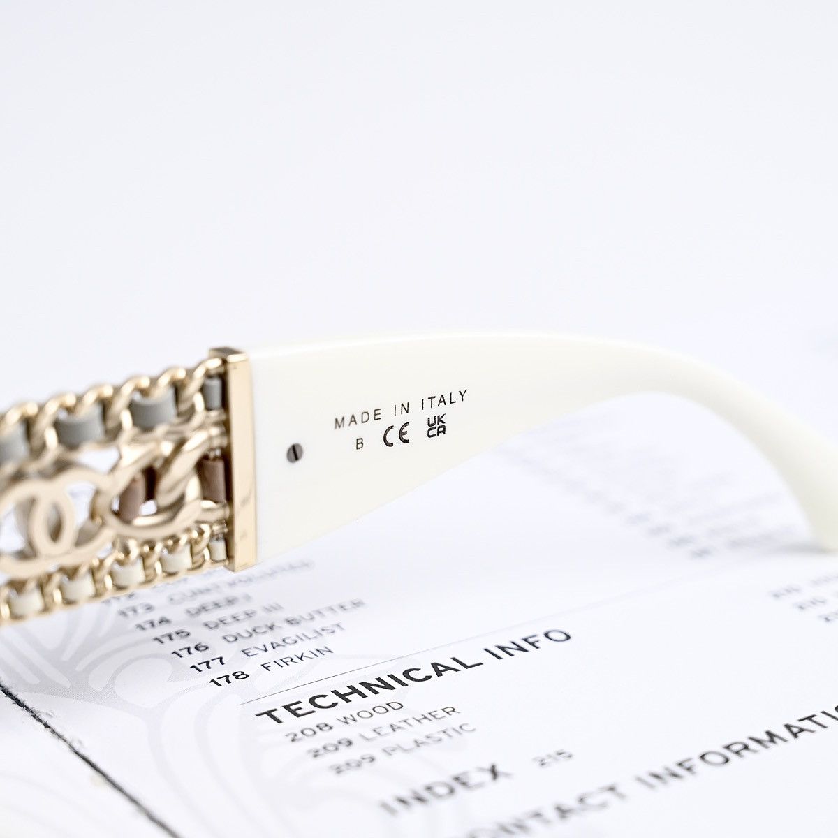 Chanel CHANEL 0CH5536Q 125513 SUNGLASSES Size ONE SIZE - 4 Thumbnail