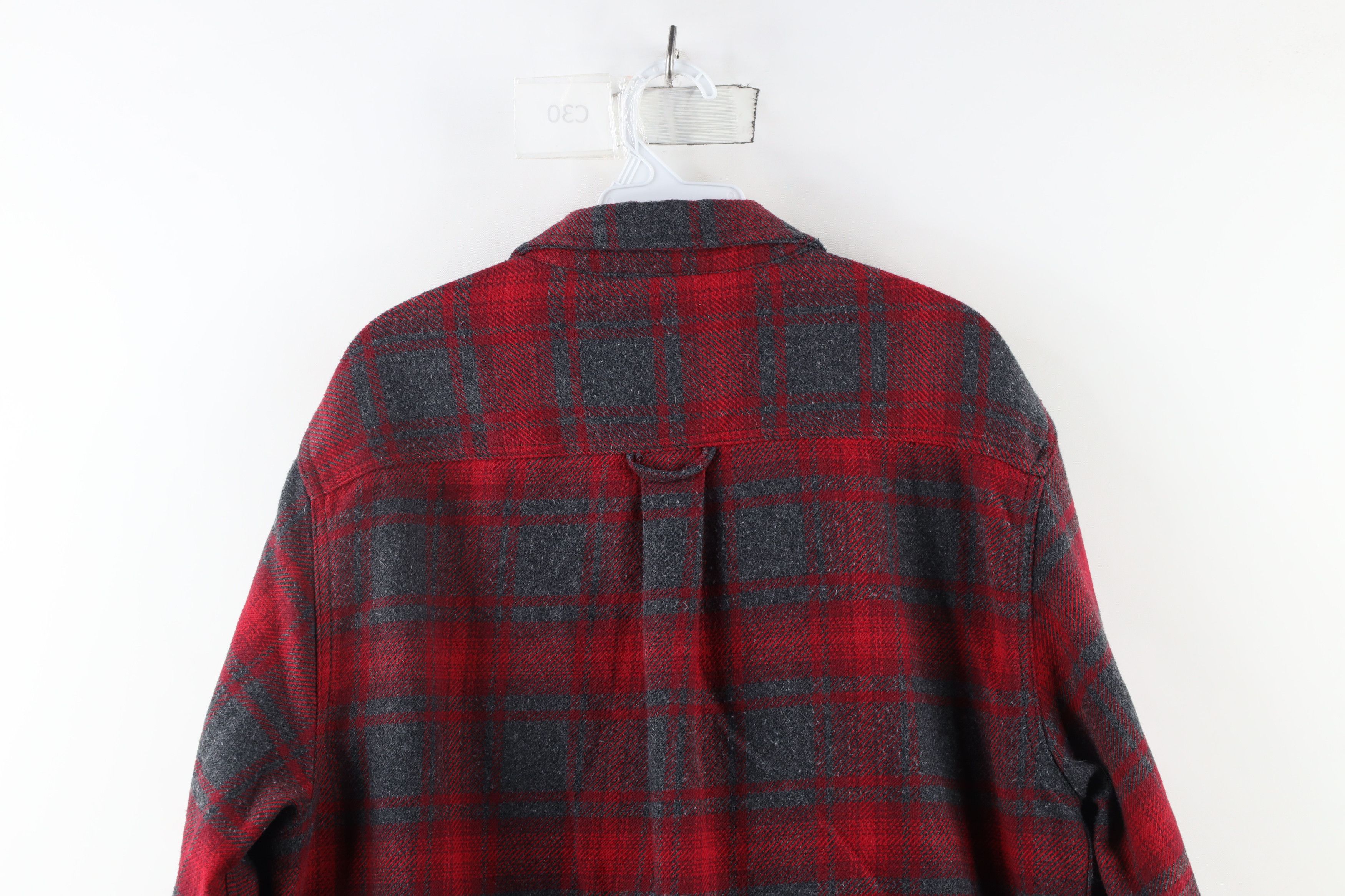 Orvis × Vintage Vintage Orvis Heavyweight Collared Button Shirt Plaid Size US L / EU 52-54 / 3 - 12 Thumbnail
