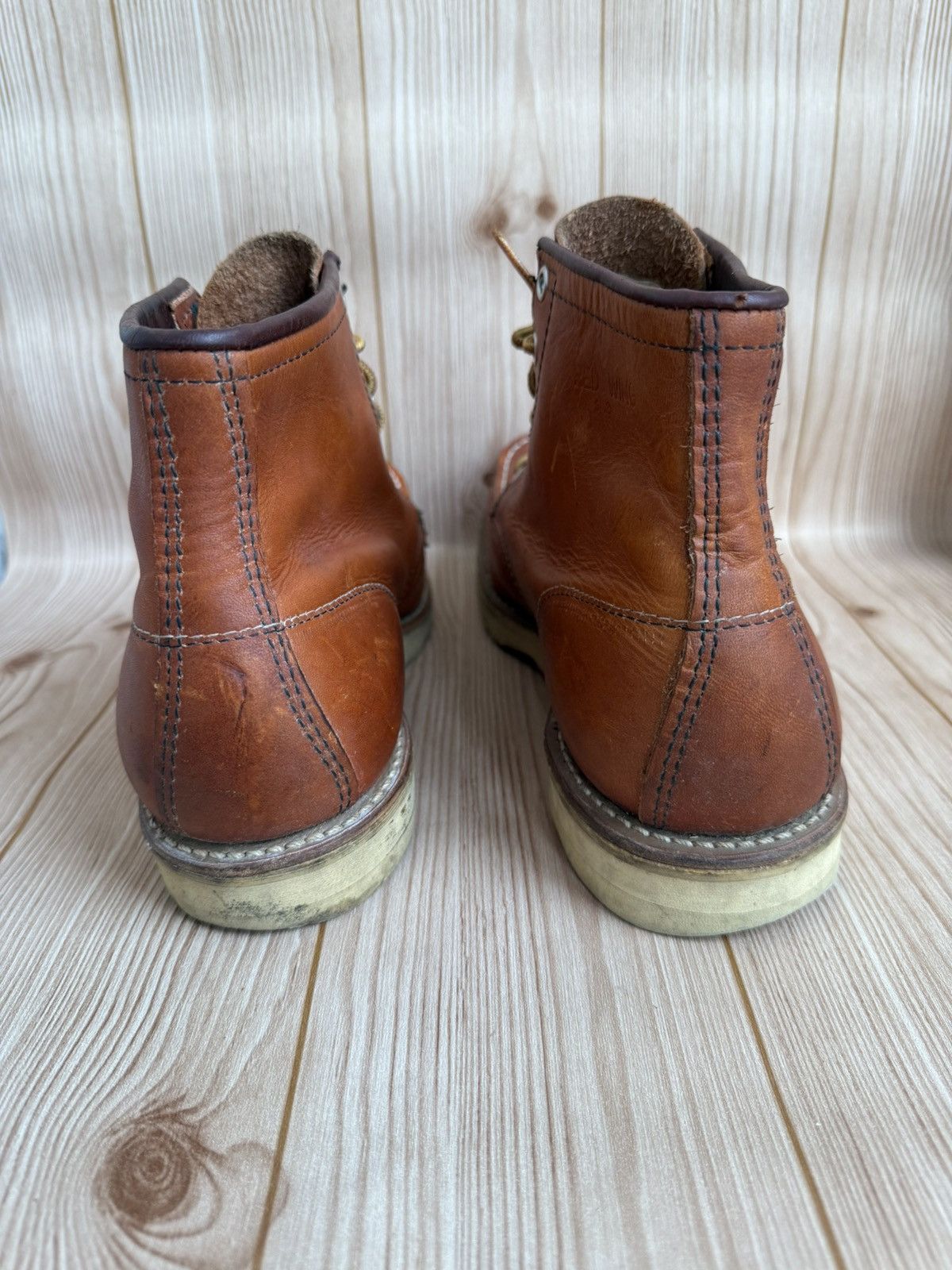 Red Wing Irish setter moc toe boots Size US 8 / EU 41 - 16 Thumbnail