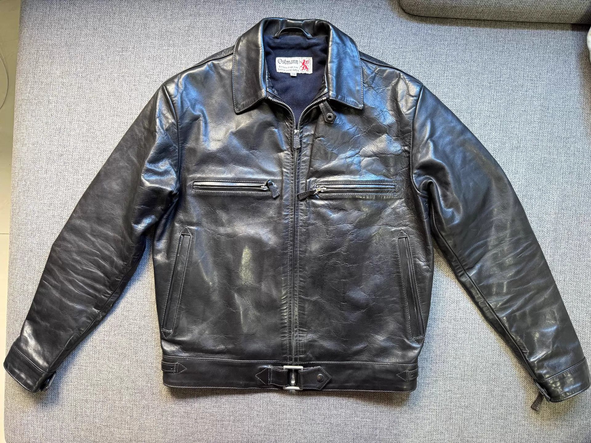Other Eastman German Flight Jkt 38 Horsehide Roughout Size US XXS / EU 40 - 1 Thumbnail