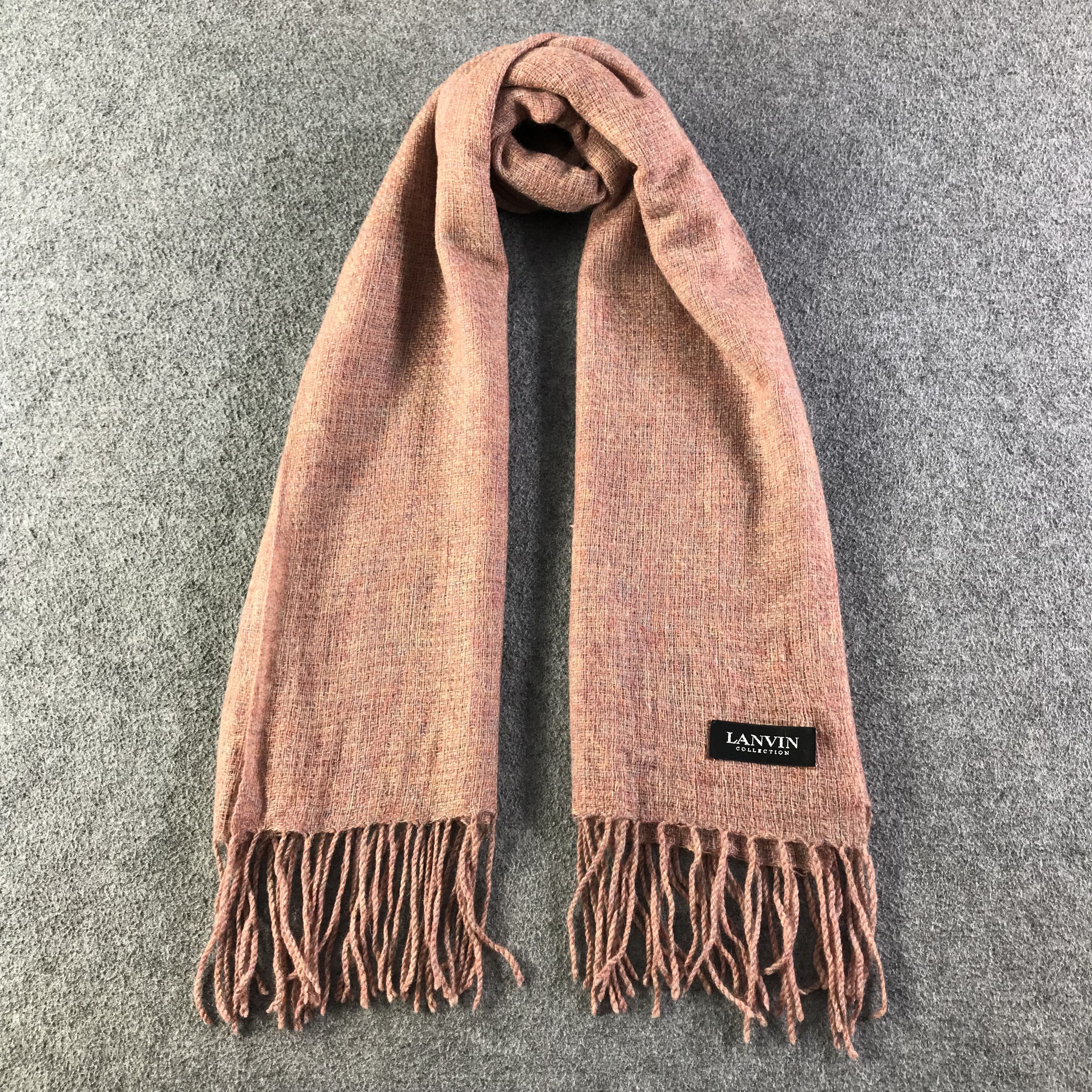 Lanvin Lanvin Oversize Scarf / Muffler / Neckwear SS1533 Size ONE SIZE - 1 Thumbnail