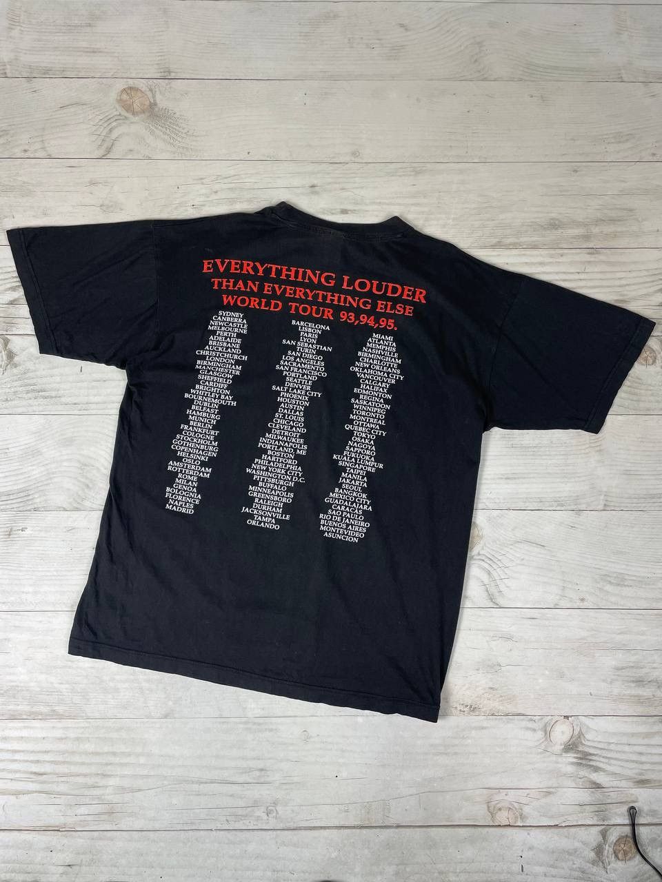 Band Tees Vintage 1994 Meat Loaf T Shirt - Tour Concert Band Tee Size US L / EU 52-54 / 3 - 12 Thumbnail