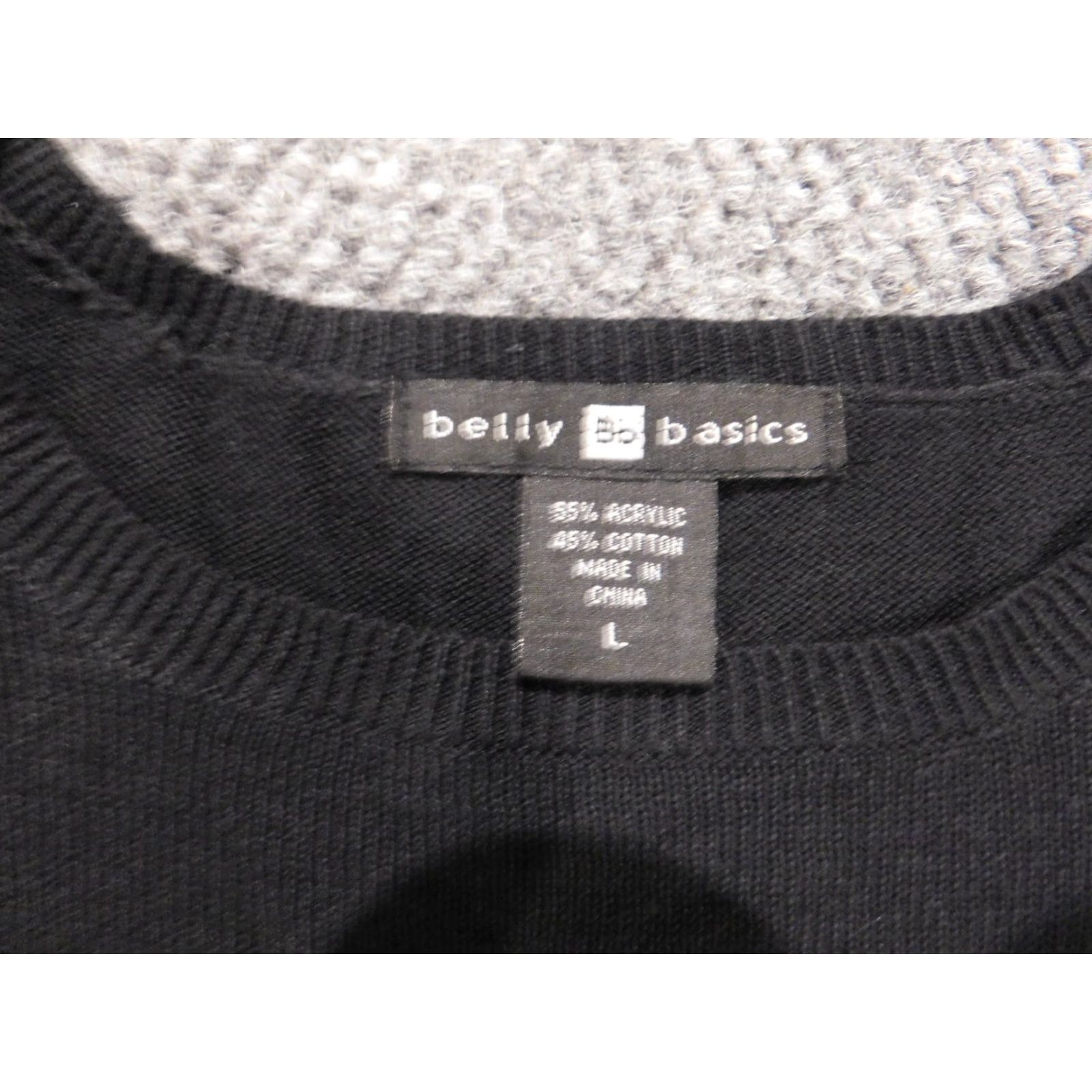 Asics Belly Basics Blouse Women L Black Cap Sleeve Crew Neck Pullover Stretch Casual Regular Size L Size L / US 10 / IT 46 - 5 Thumbnail