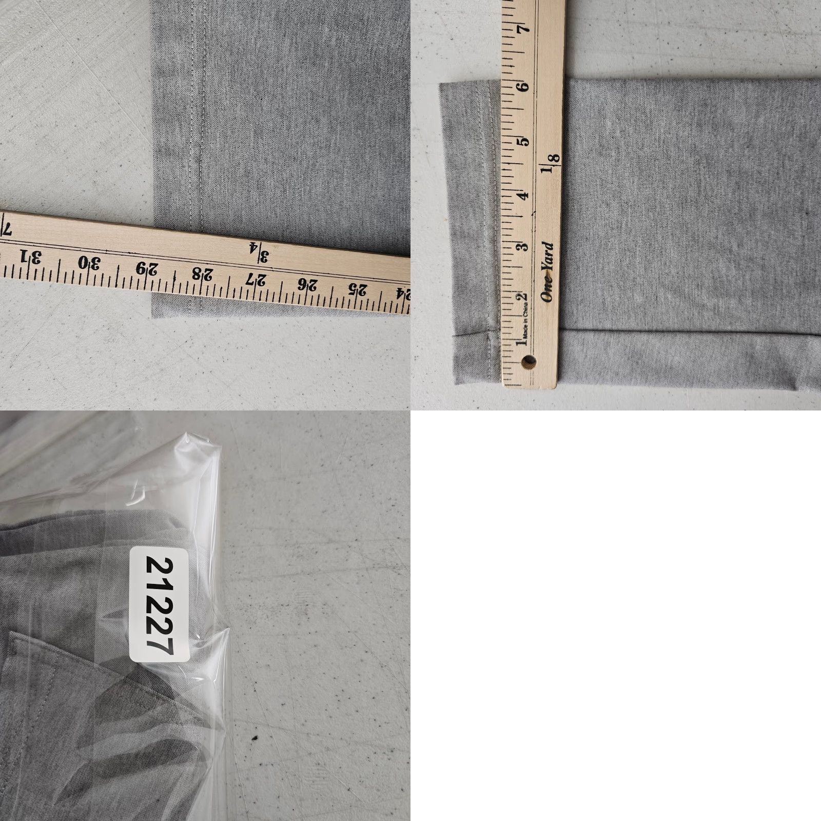 Vintage BYLT Slim Chino Pant Mens 31 Light Gray Stretch 2.0 Performance Casual Pants Size US 31 - 9 Thumbnail