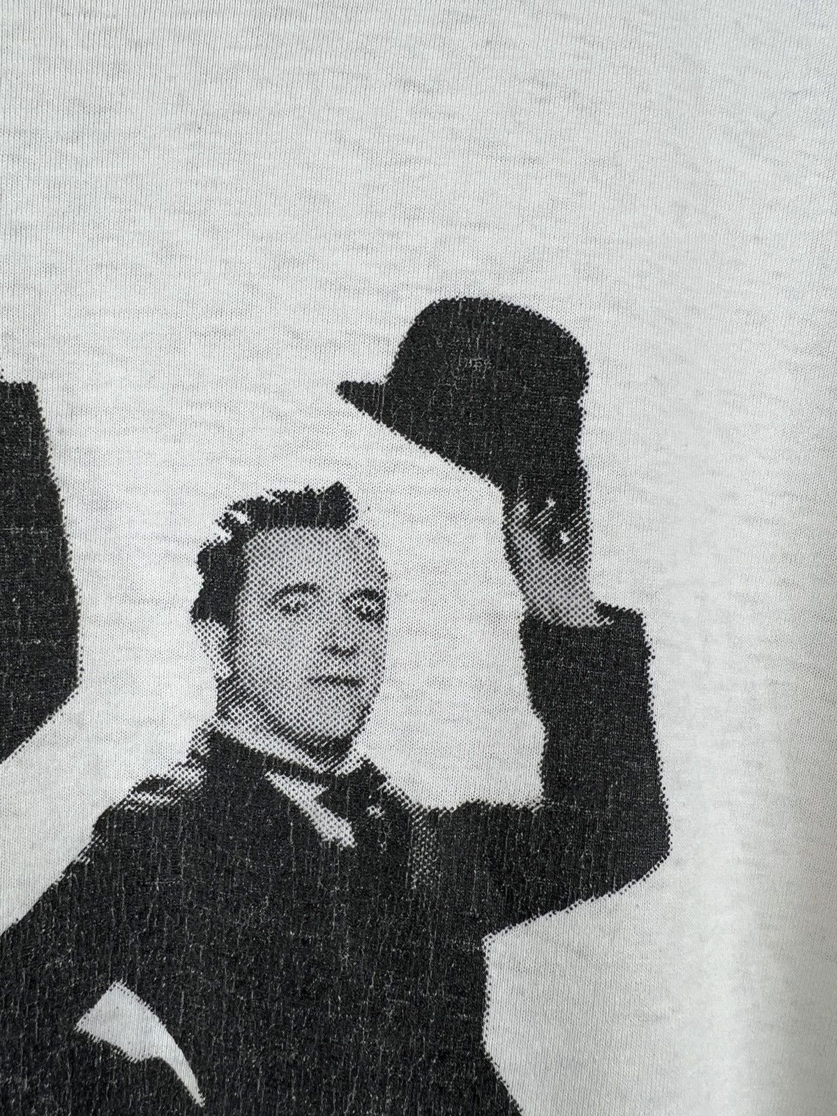 Vintage 💥RARE💥 Vintage Charlie Chaplin early 90s single stitch tee Size US XL / EU 56 / 4 - 4 Thumbnail