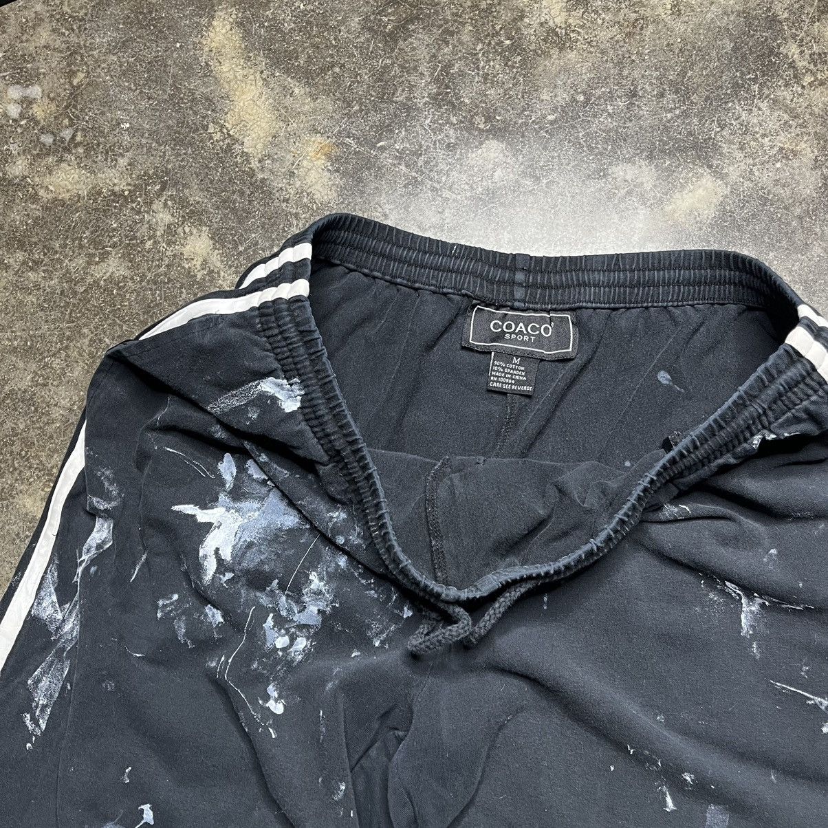 Vintage vintage striped faded black painter sweats Size US 32 / EU 48 - 4 Thumbnail
