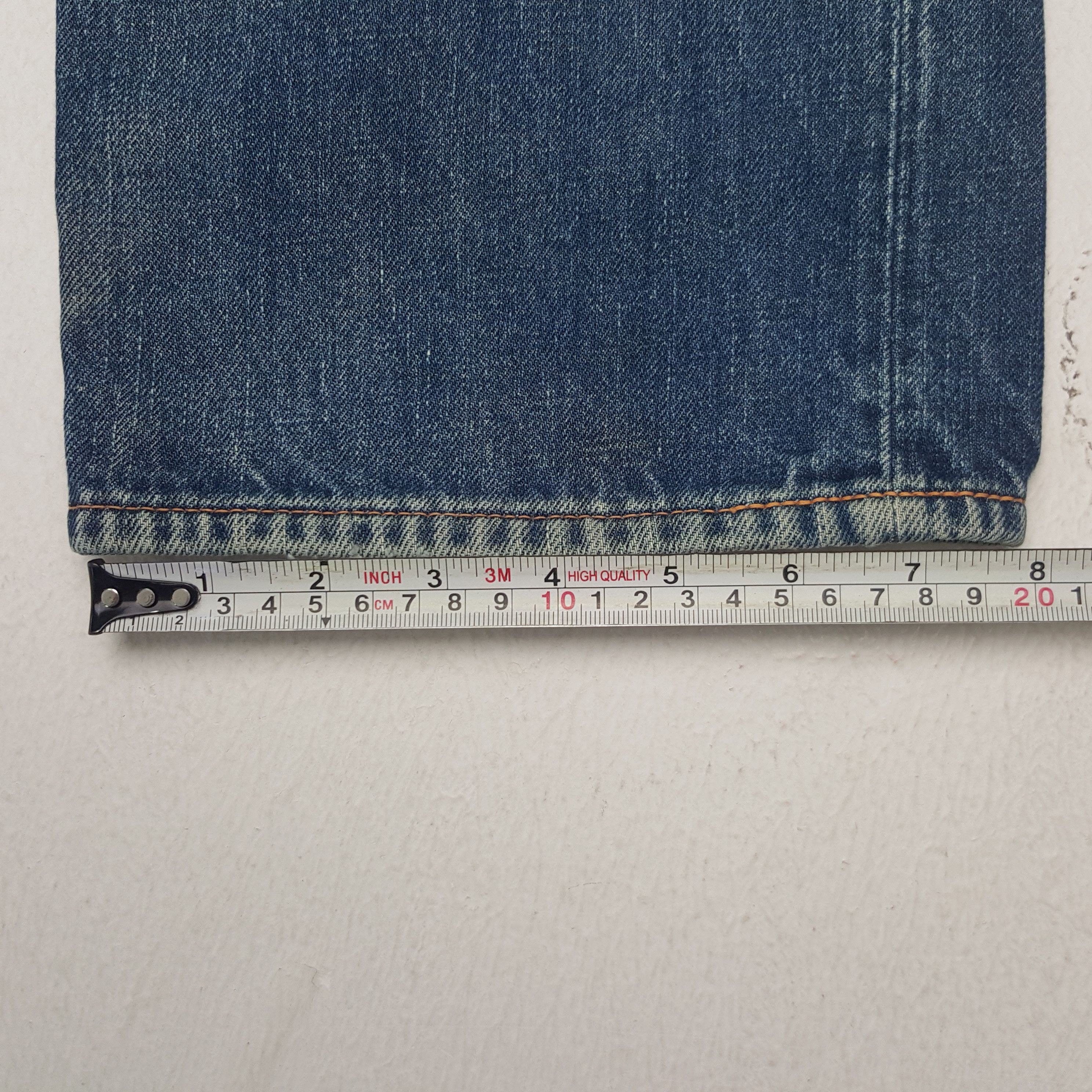 Evisu × Vintage Vintage Evisu Japan Selvedge Custom Daicock Denim Jeans Size US 27 - 11 Thumbnail