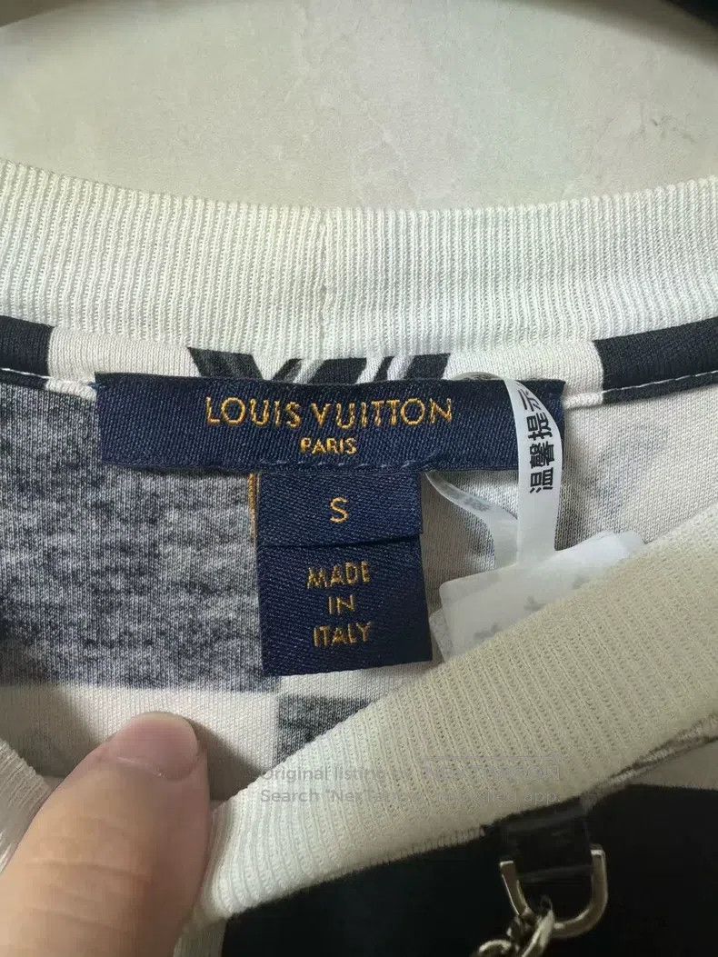 Louis Vuitton Louis Vuitton Black checkerboard chain short sleeves Size US S / EU 44-46 / 1 - 3 Thumbnail