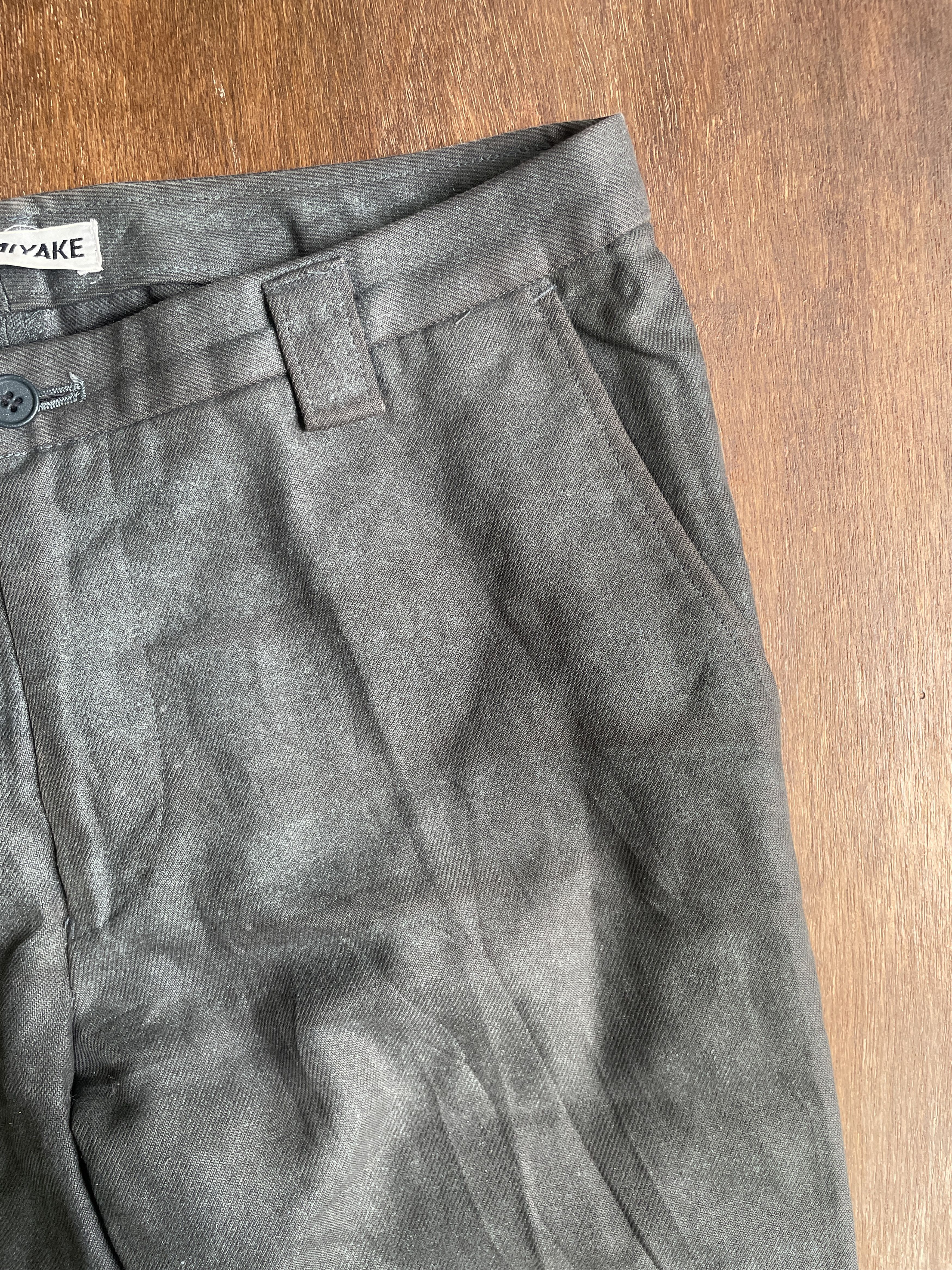 Issey Miyake ISSEY MIYAKE Vintage Low Waist Y2K Pant Size US 31 - 6 Thumbnail