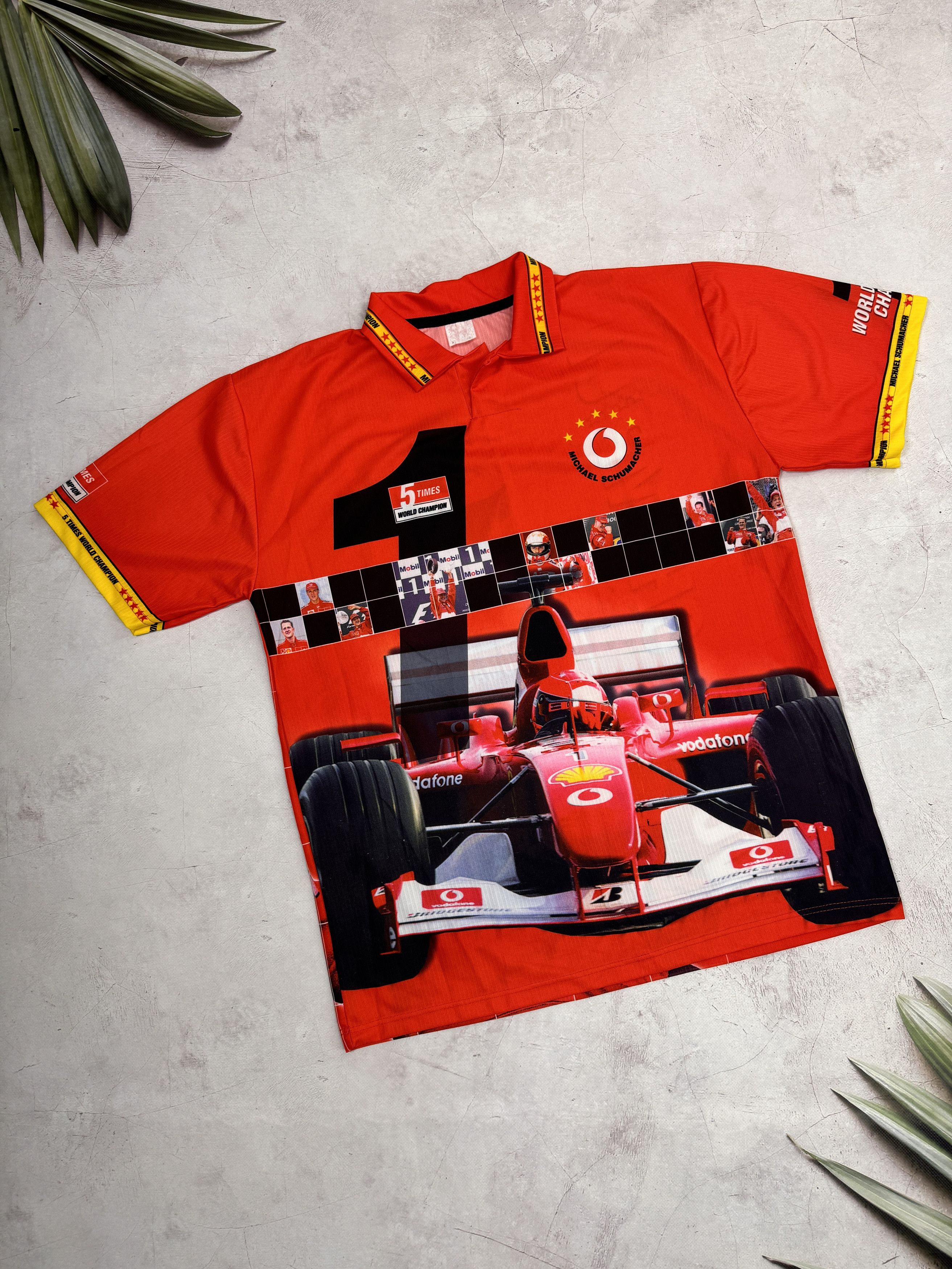 Ferrari × Formula 1 × Vintage Vintage Formula1 World Champion Michael Schumaher Size US M / EU 48-50 / 2 - 3 Thumbnail