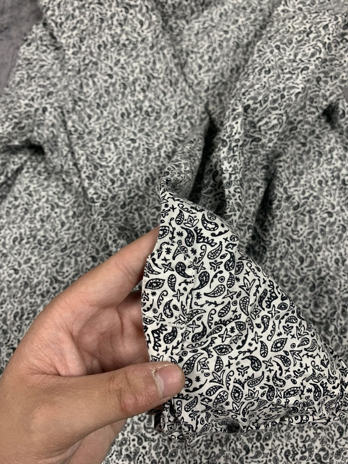 Diesel Diesel Luxury Geometric Pattern Shirt Long Sleeve Y2K Size US M / EU 48-50 / 2 - 11 Thumbnail