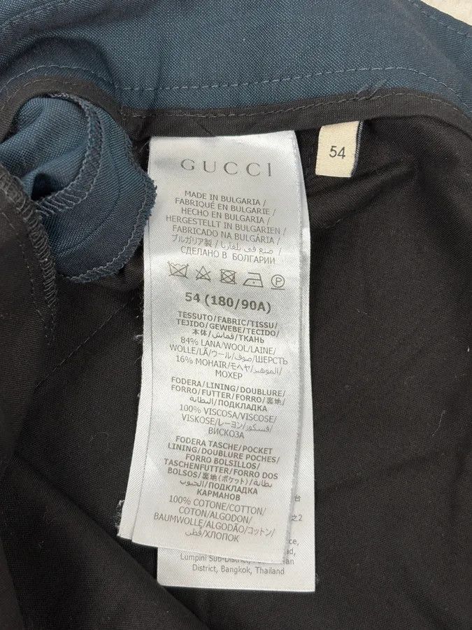 Gucci AW2020 Gucci Blue Classy Premium Tailored Pants Size US 34 / EU 50 - 9 Thumbnail