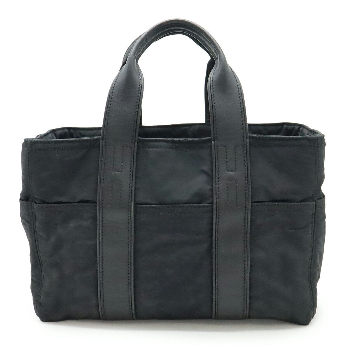 Hermes Hermes Hermes Acapulco PM Nylon Leather Tote Bag Textile Tote Bag DUTY FREE for USA Size ONE SIZE - 1 Thumbnail