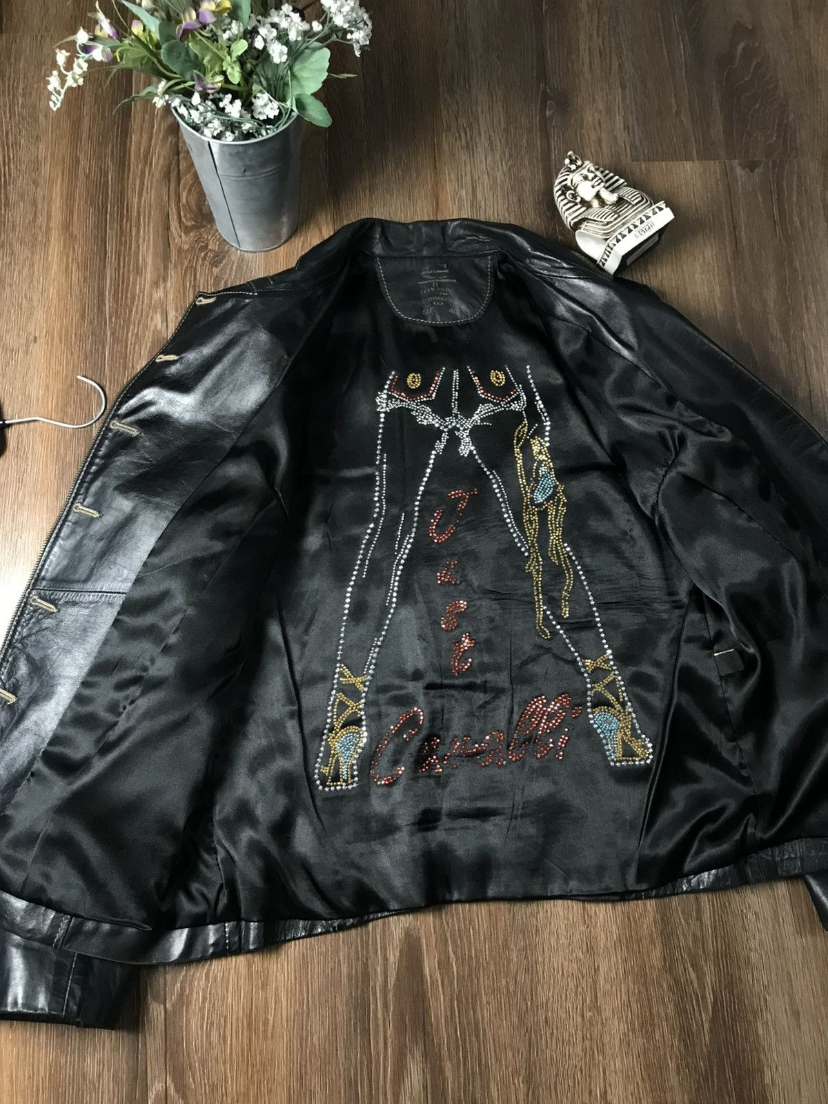 Just Cavalli Just Cavalli Leather Jacket Size S / US 4 / IT 40 - 9 Thumbnail