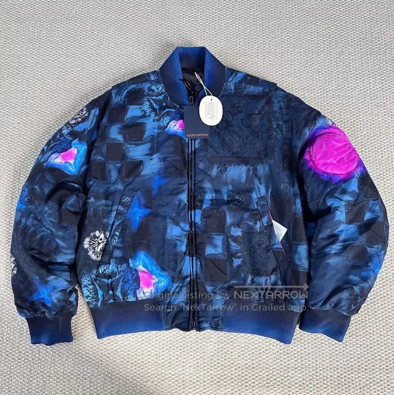 Louis Vuitton Louis Vuitton XXXL Dark Gray Nylon Jacket . Size XXL / US 16-18 / IT 52-54 - 1 Thumbnail