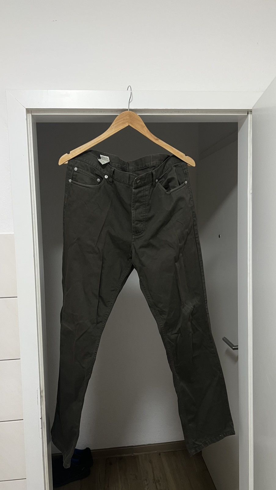 Dries Van Noten Dark green jeans by Dries Van Noten. Size US 33 - 6 Thumbnail