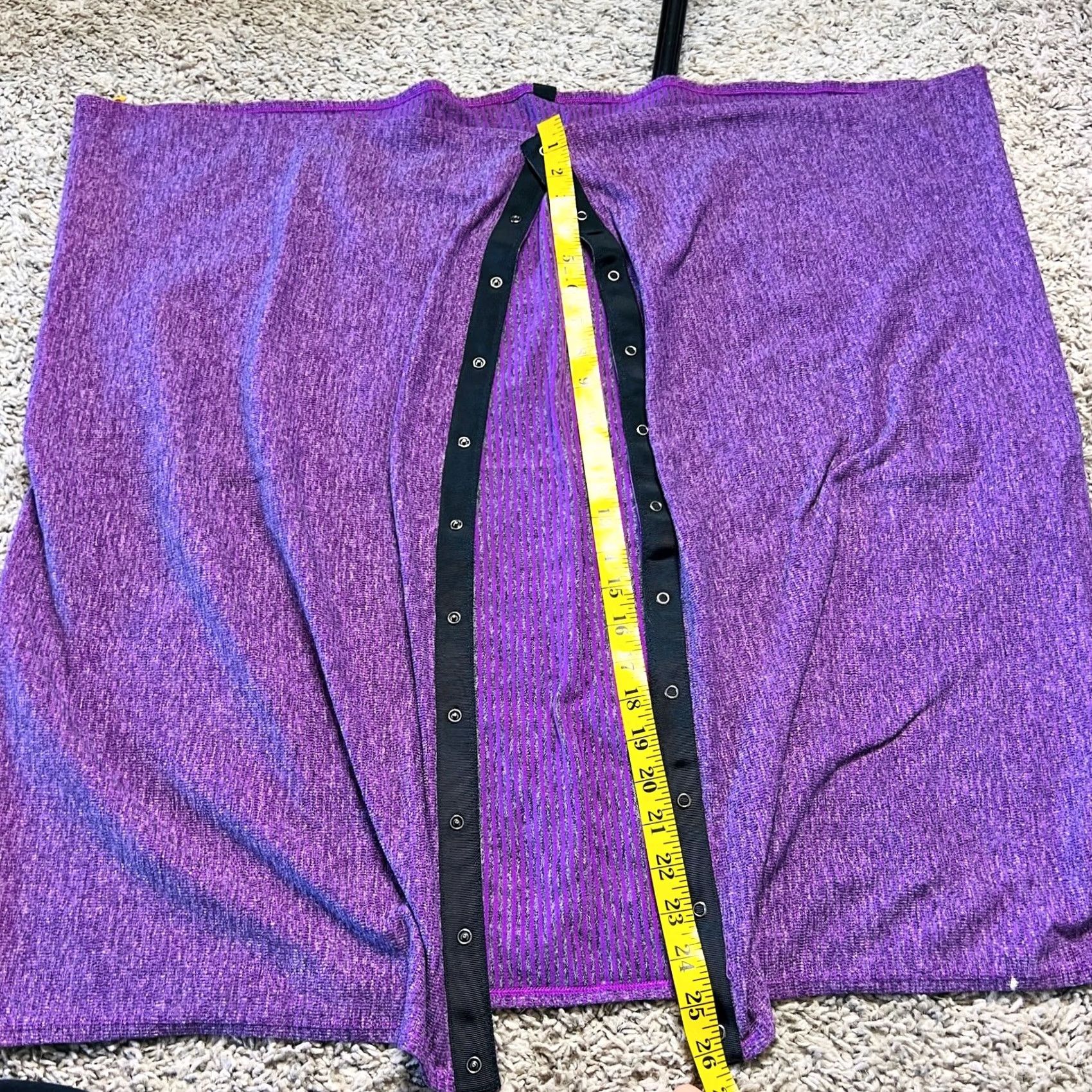 Lululemon Lululemon Purple Infinity Scarf Soft Snap Outdoors Women Size ONE SIZE - 2 Thumbnail