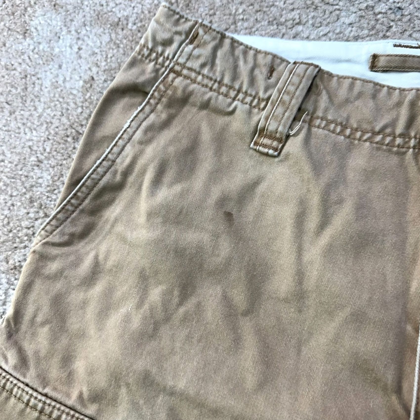 Polo Ralph Lauren Polo Ralph Lauren Cargo Shorts Men's 32 Beige 11" Inseam Vintage 90s Cargo Pocket Relaxed Flat Front Regular Mens Size US XS / EU 42 / 0 - 4 Thumbnail