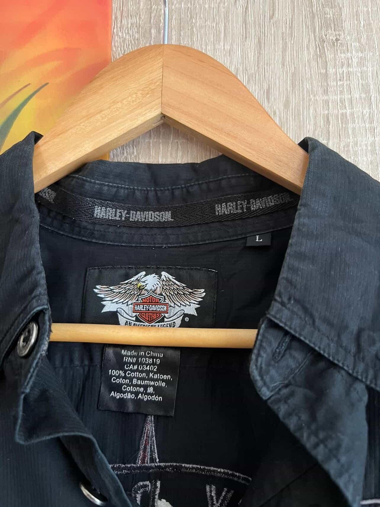 Harley Davidson Harley Davidson Mens Shirt Long Sleeve 🔥💥 Size US L / EU 52-54 / 3 - 10 Thumbnail