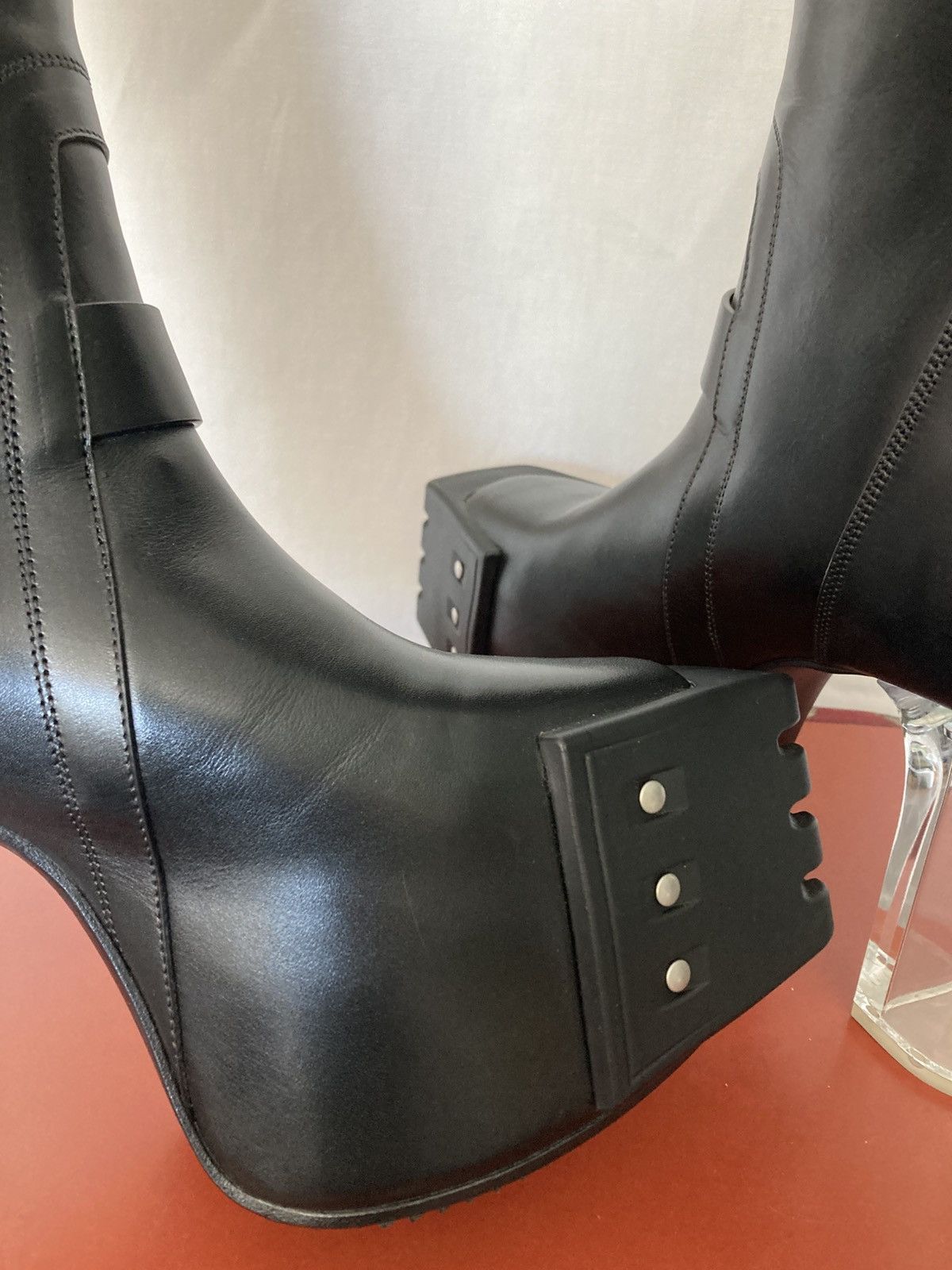 Rick Owens NEVER WORN / Pull on platform boots by Rick Owens Size US 9 / EU 42 - 8 Thumbnail