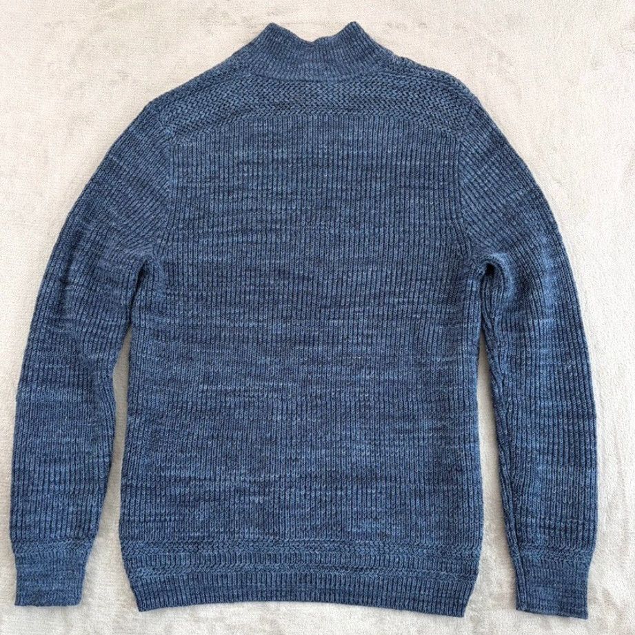 Polo Ralph Lauren Polo Ralph Lauren Sweater Crew Neck Fisherman Knit Marl Blue Men M Regular Size US M / EU 48-50 / 2 - 4 Thumbnail