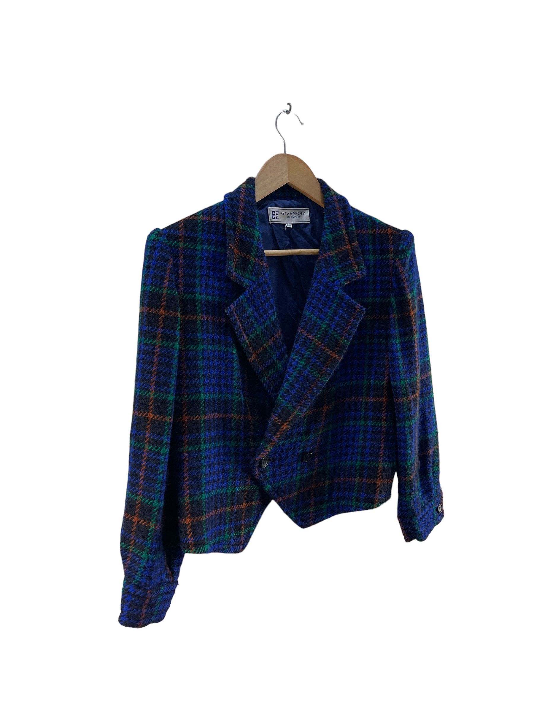 Givenchy Vintage Givenchy Glamour Tweed Jacket Size S / US 4 / IT 40 - 4 Thumbnail