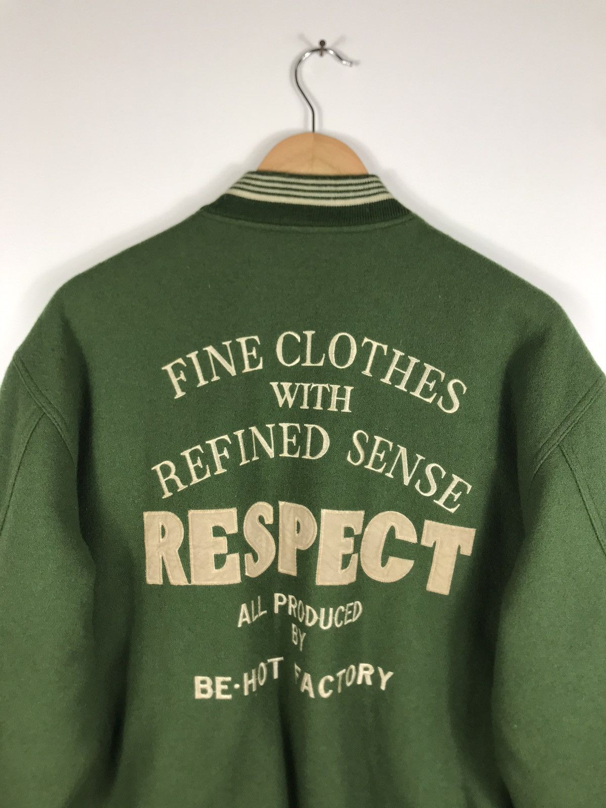 Vintage ⚡️Vintage Aburaysia Head Boy Wool Zipper Varsity Jacket Size US L / EU 52-54 / 3 - 15 Thumbnail