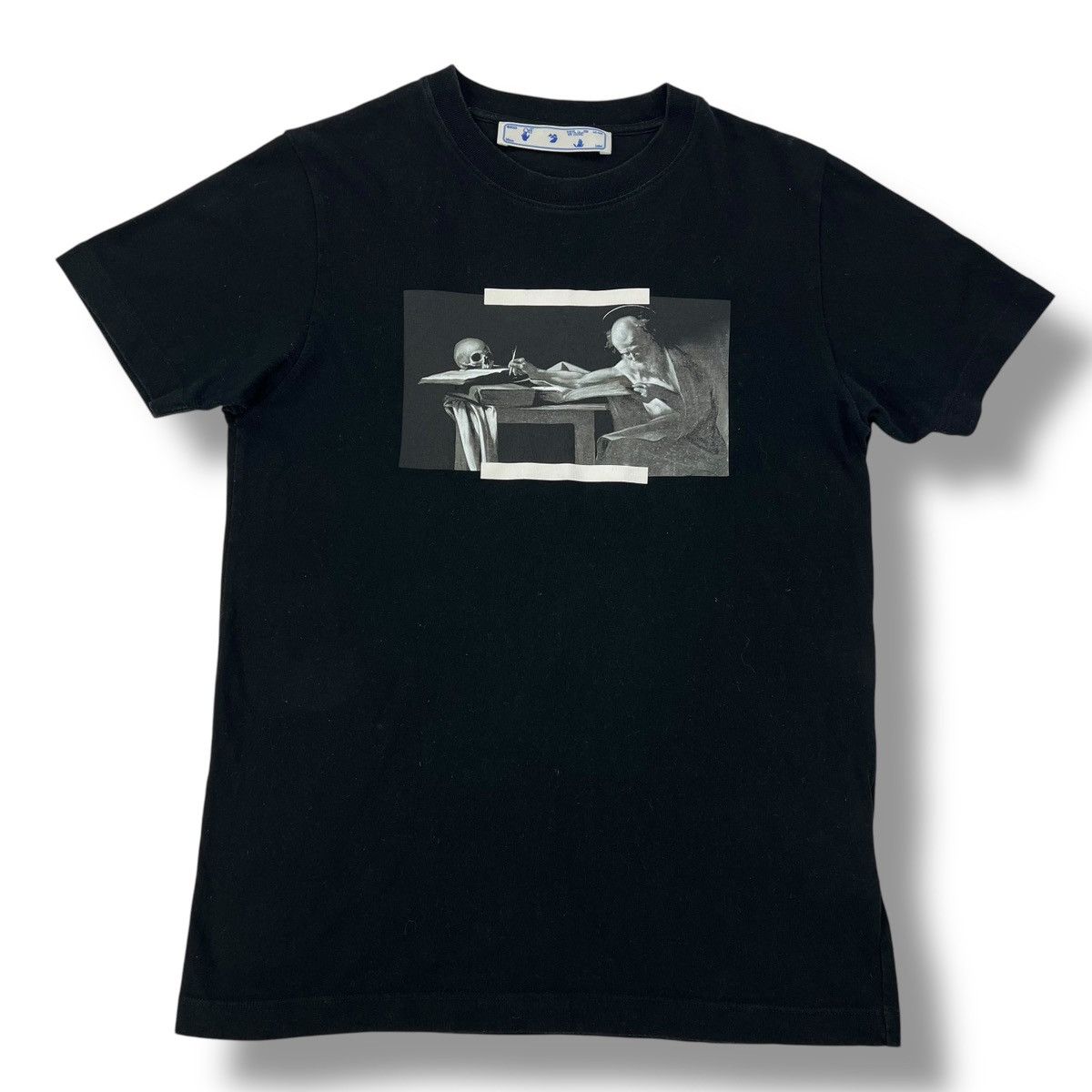 Off-White Off-White Caravaggio Black T Shirt Size US S / EU 44-46 / 1 - 2 Thumbnail