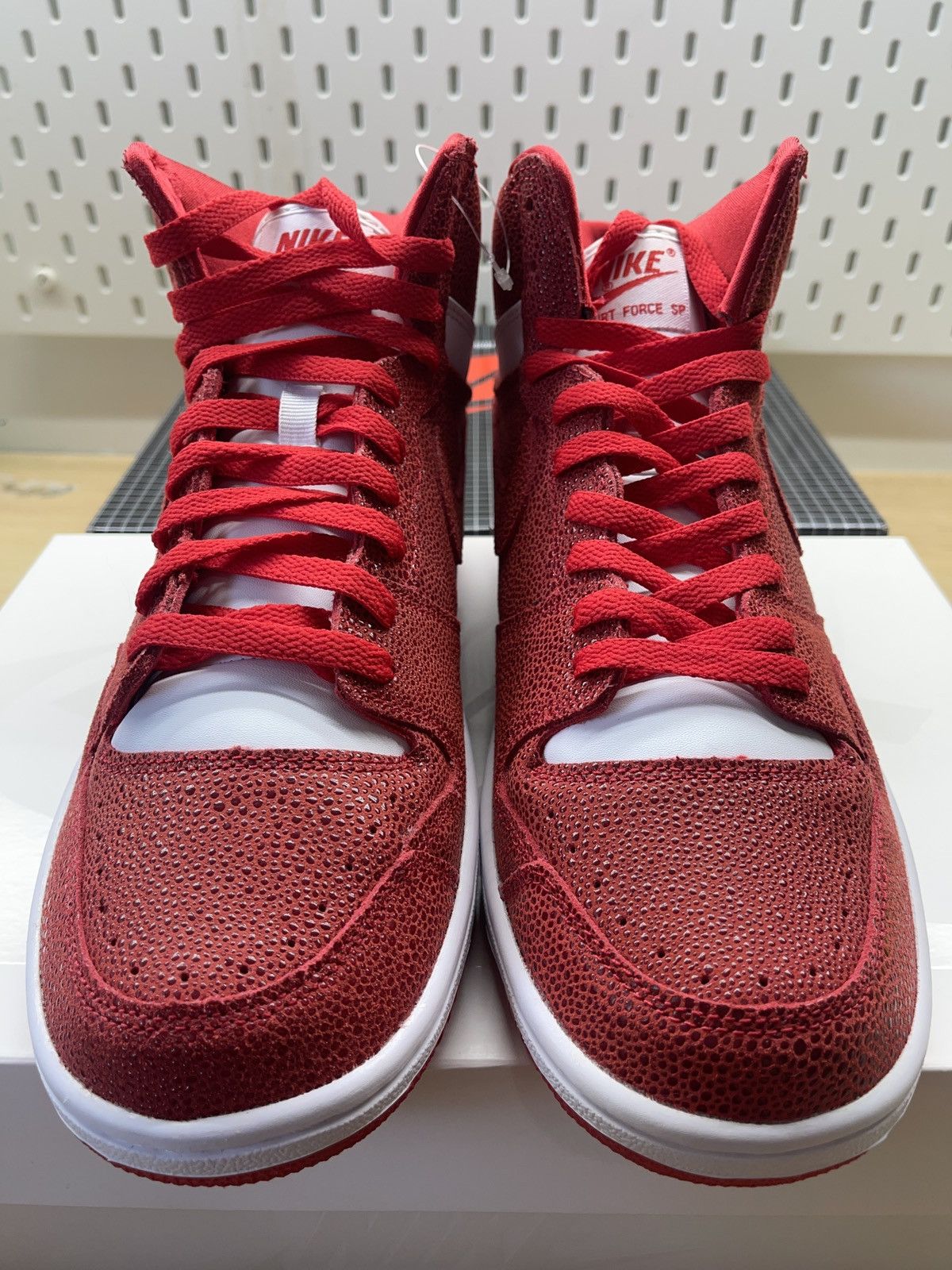 Nike Size 10 - GOODENOUGH x NikeLab Court Force Mid Red fragment Size US 10 / EU 43 - 3 Thumbnail