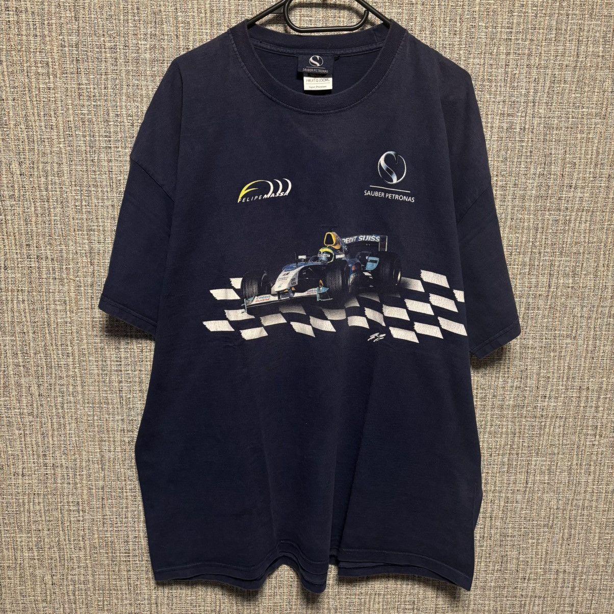 Formula 1 Vintage 2000s Sauber Petronas Massa F1 T-Shirt Size US XXL / EU 58 / 5 - 1 Thumbnail