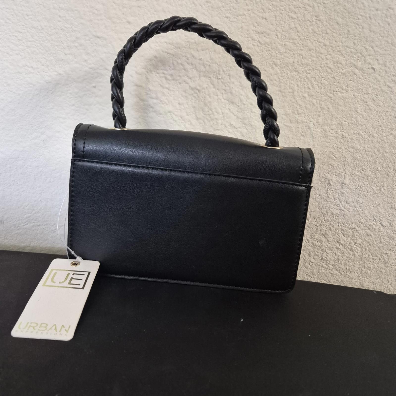 Other Urban Expressions Black Monique Braided Handle Crossbody Bag Size ONE SIZE - 3 Thumbnail