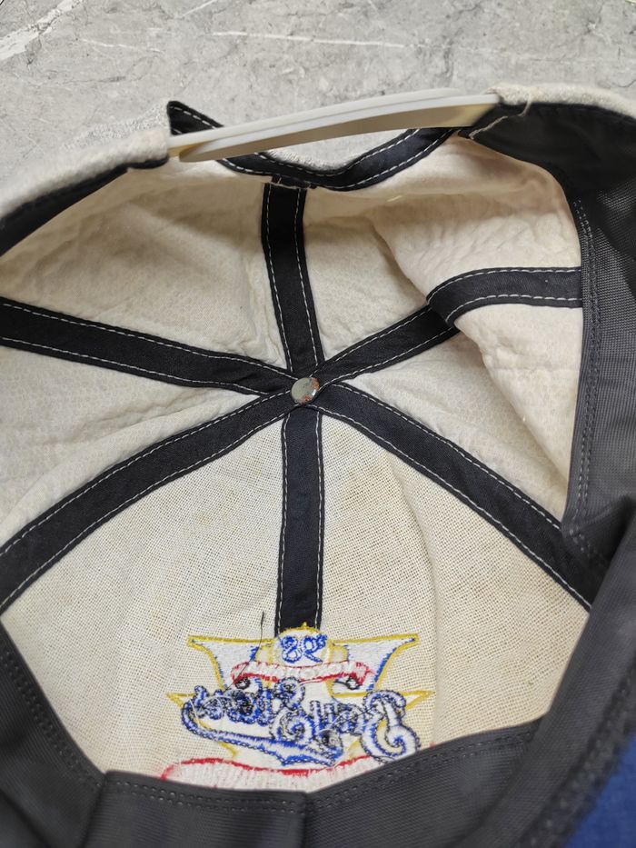 Japanese Brand Vintage 1998 Yokohama Bay Stars Central League Champions Cap Size ONE SIZE - 4 Thumbnail