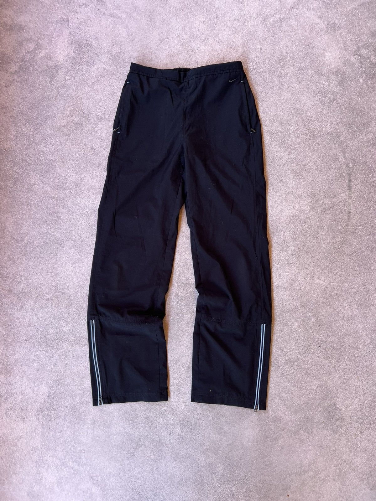 Nike 🔥 Vintage Y2K Blue Nylon Drill Swag Pants – Women’s Size 28" / US 6 / IT 42 - 1 Thumbnail