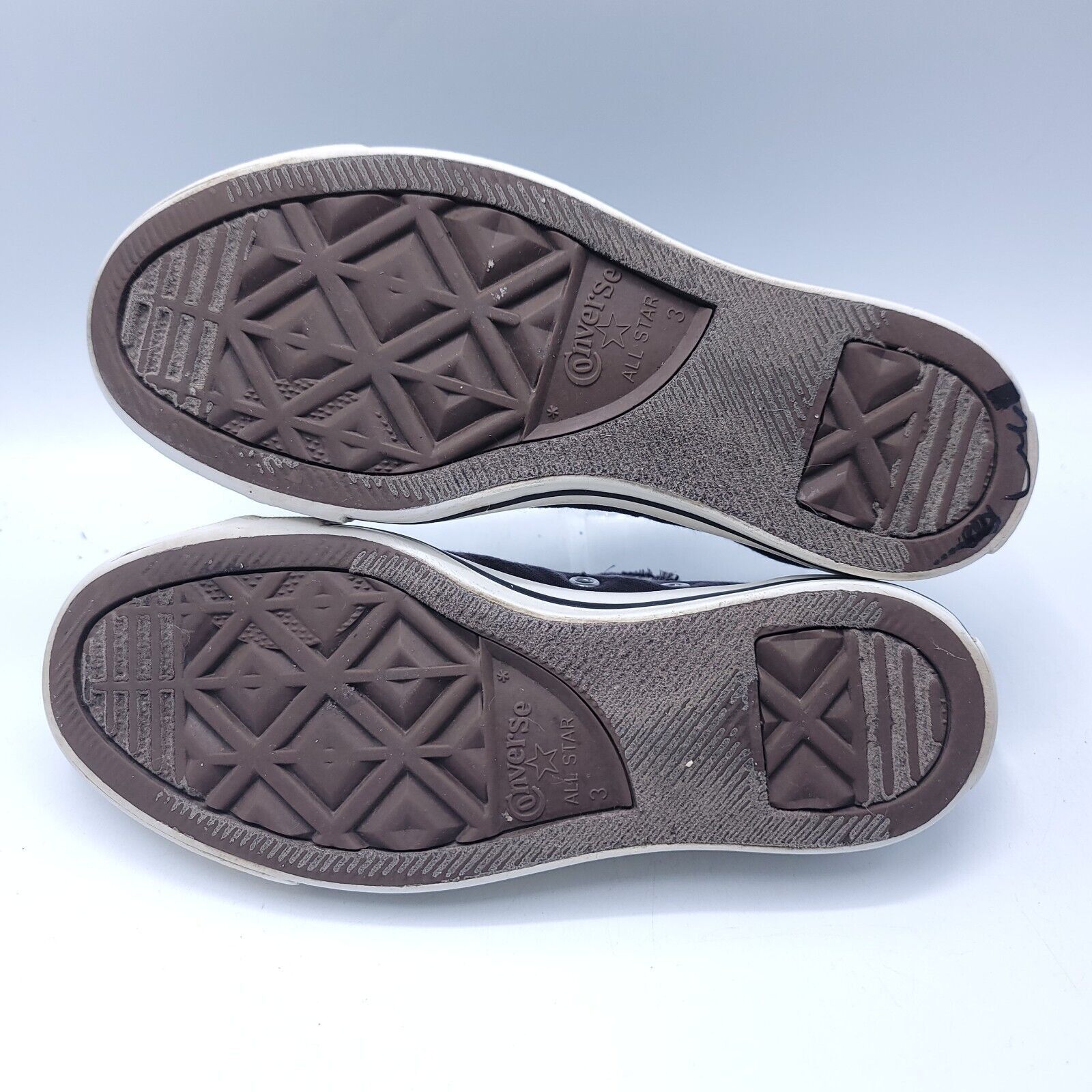 Converse Converse All Star Sneaker Shoe Women Size 5 1T366 Gray White Size US 5 / IT 35 - 7 Thumbnail