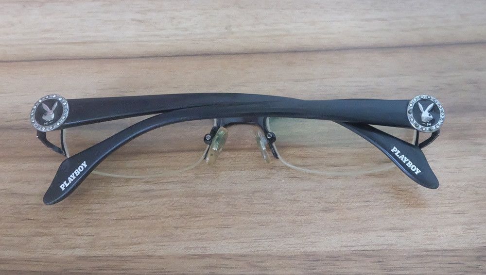 Playboy Playboy Neon Sparkle 3 PB-92056 Half Rim Glasses Size ONE SIZE - 9 Thumbnail