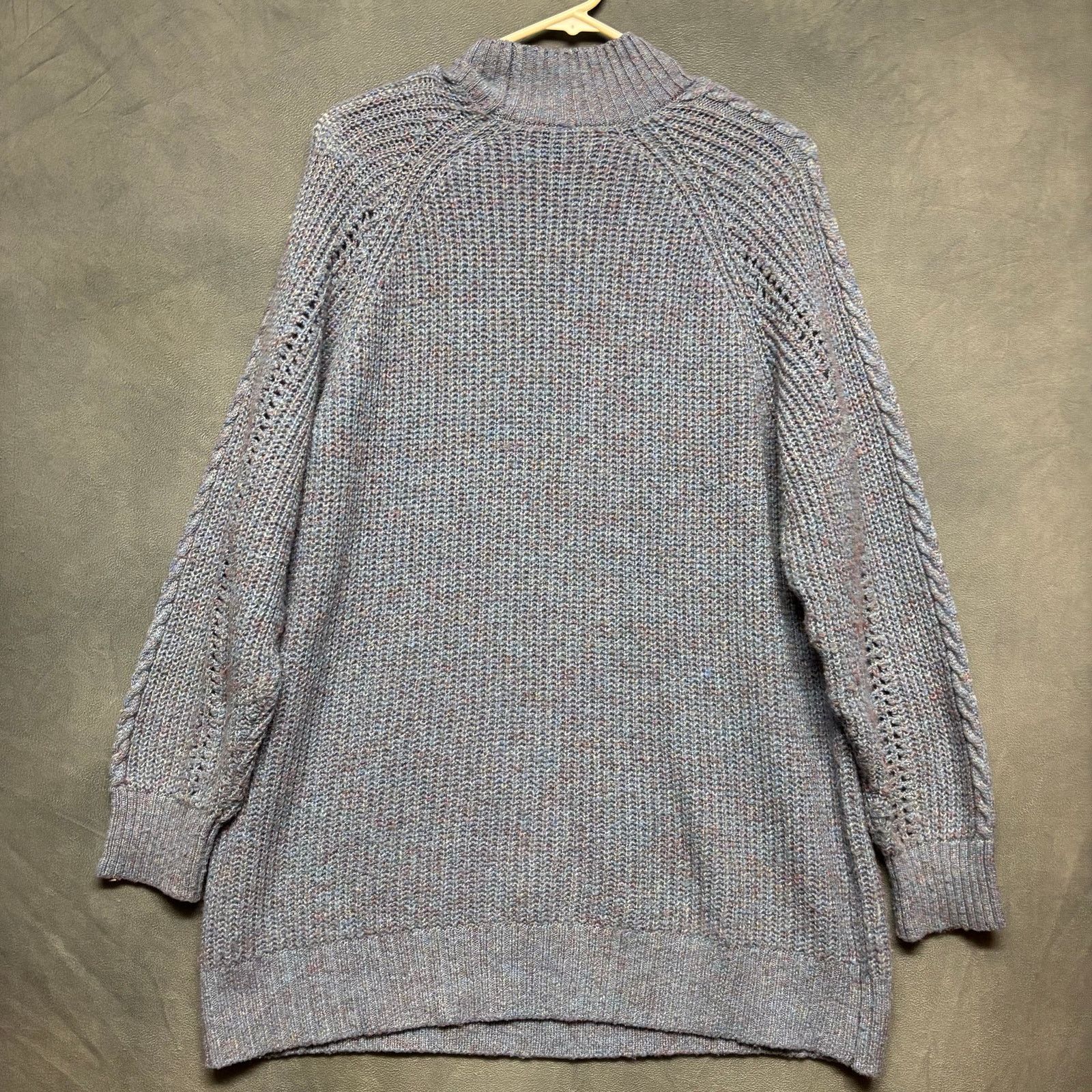 Other Woven Sweater Knit Womens Mock Turtleneck Multicolor Size XL / US 12-14 / IT 48-50 - 9 Thumbnail