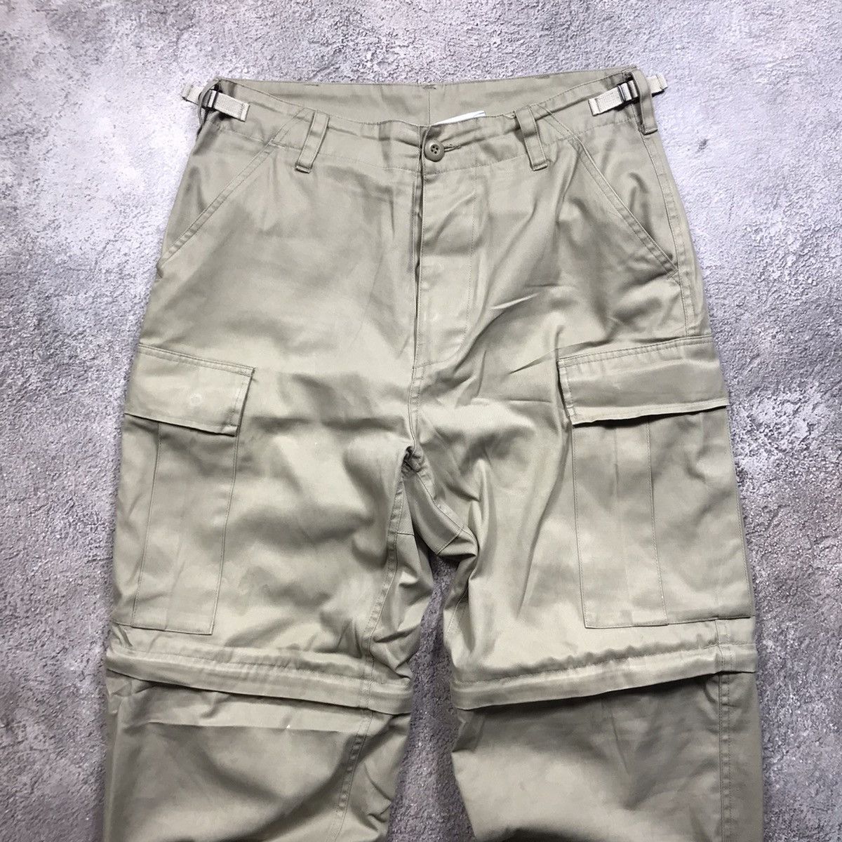 Vintage Y2K Baggy Distressed Cargo Pants Tactical Streetwear Logo 32 Size US 32 / EU 48 - 5 Thumbnail