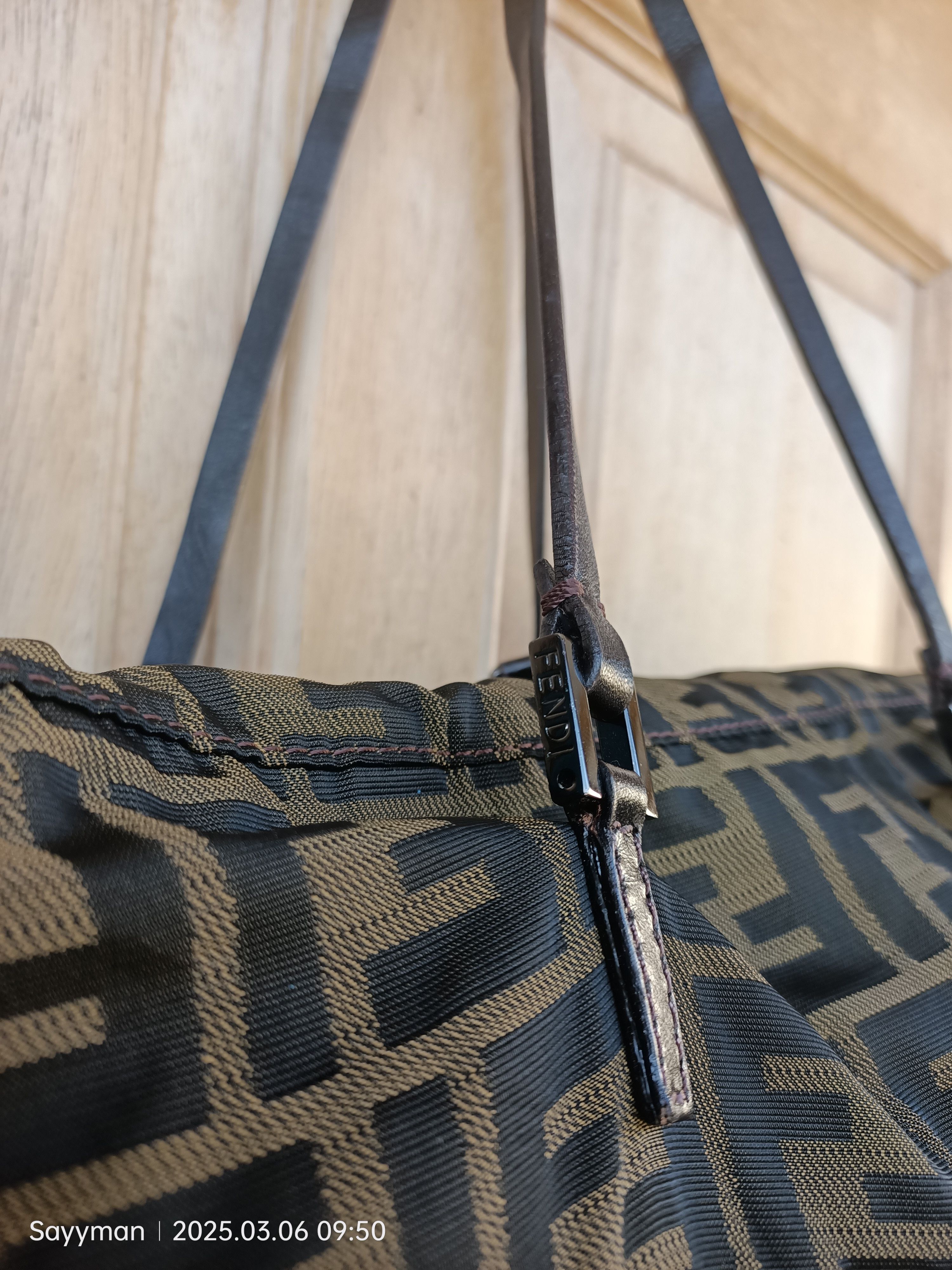 Fendi FENDI Monogram Zucca Baguette bag Size ONE SIZE - 13 Thumbnail