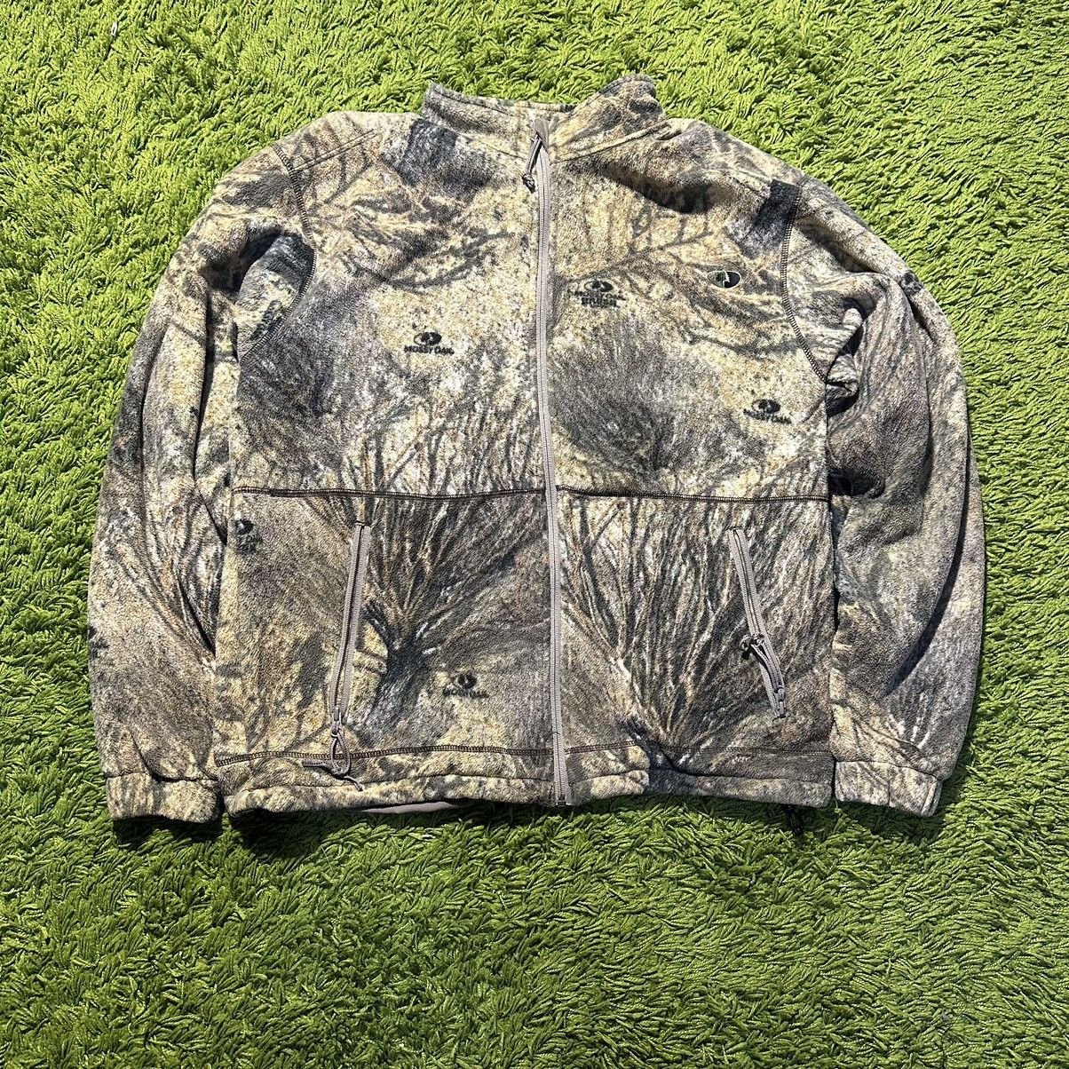 Vintage Y2K Russell X Mossy Oak Camo Fleece Size US L / EU 52-54 / 3 - 1 Thumbnail