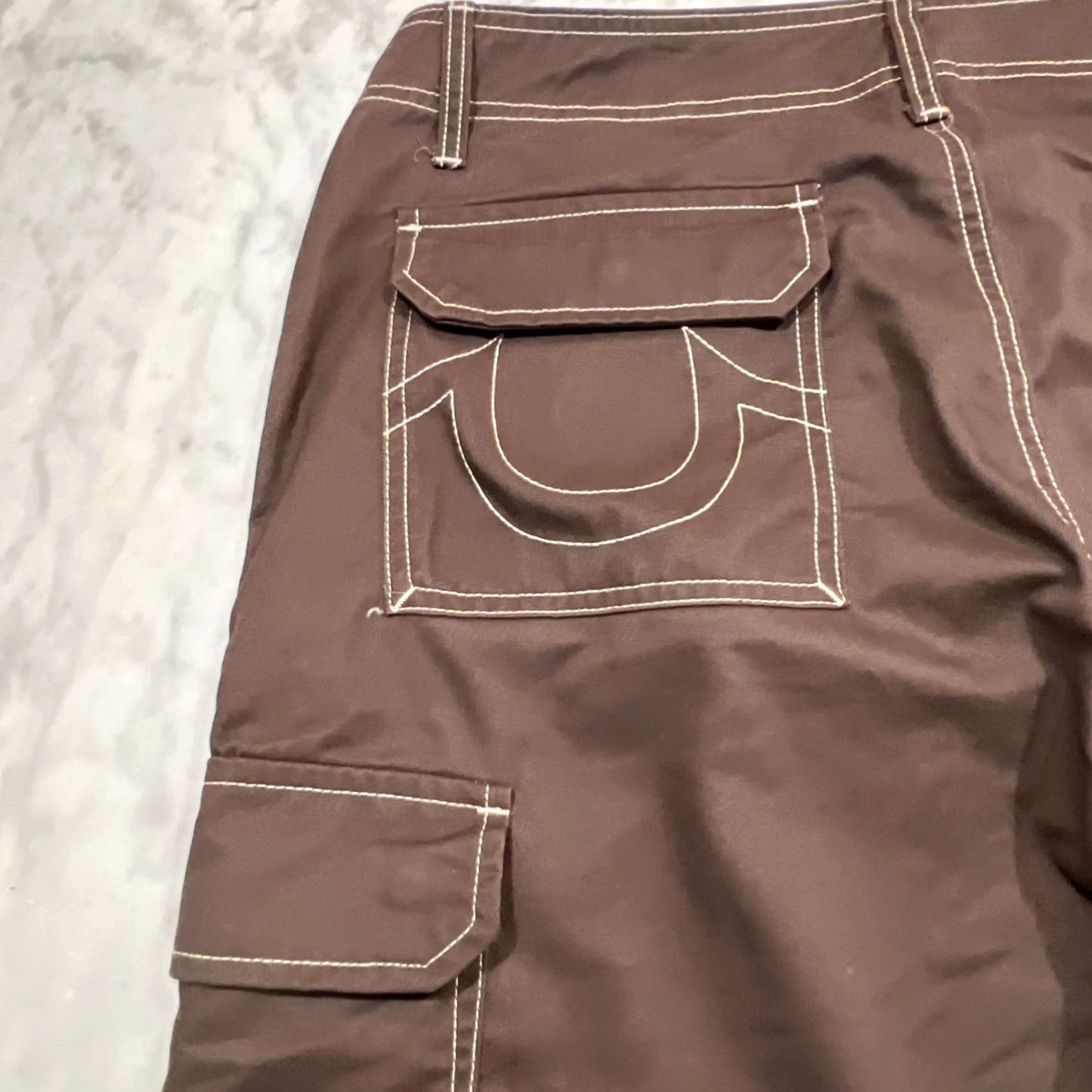 True Religion True Religion Cargo Pants Men's Bracken Brown Size 34 Workwear Style 108335 NWT Size US 34 / EU 50 - 7 Thumbnail
