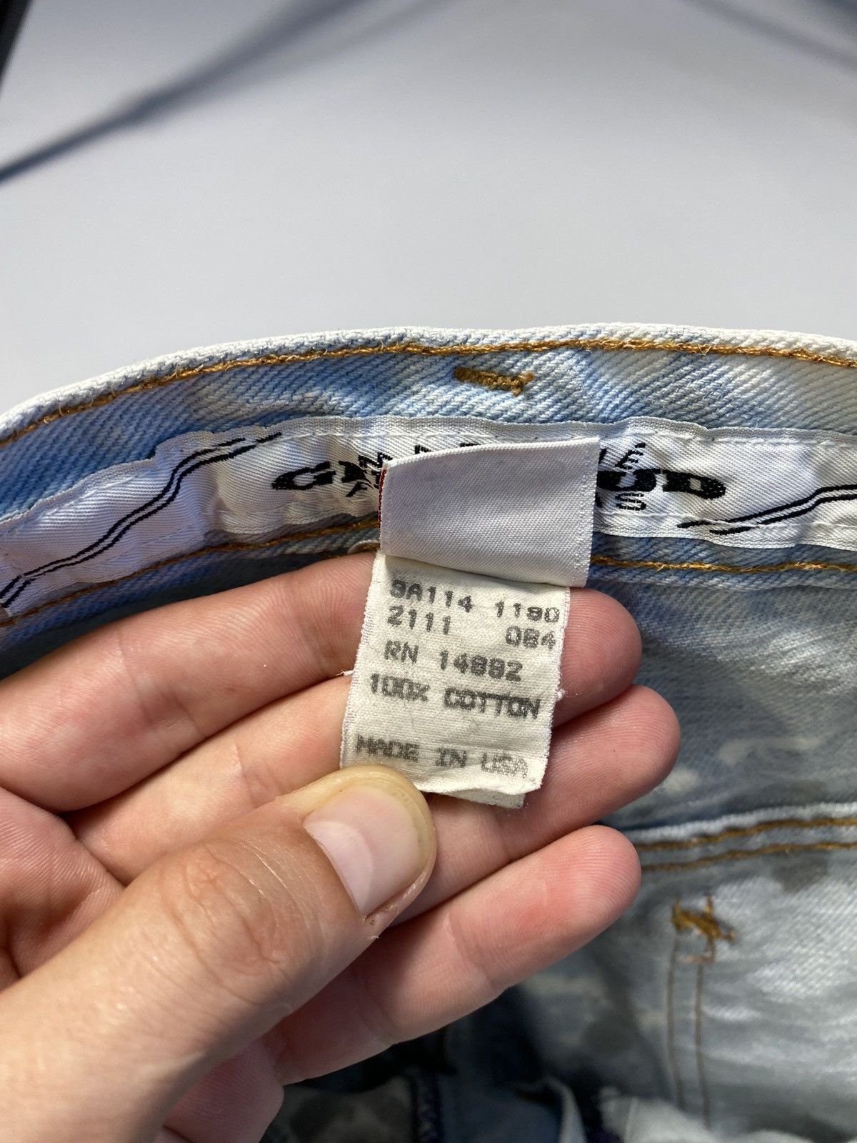 Marithe + Francois Girbaud Rare‼️Marithe Francois Girbaud Tie-dye Denim Pants Jeans Size US 32 / EU 48 - 18 Thumbnail