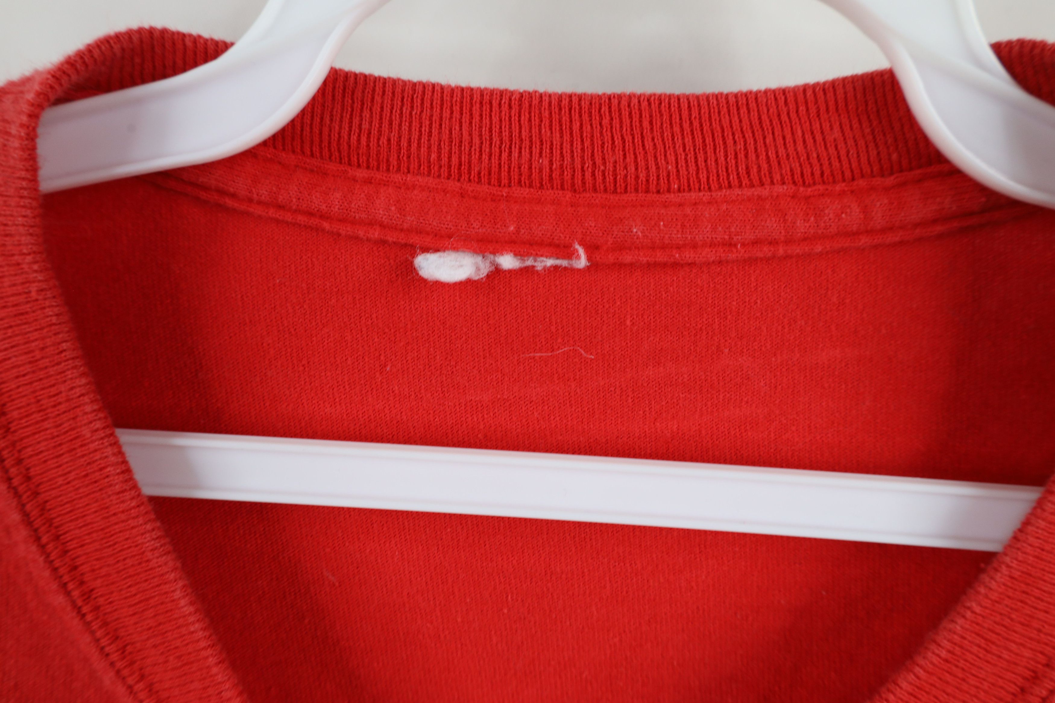 Vintage Vintage 90s Coca Cola Spell Out Short Sleeve T-Shirt Red Size US L / EU 52-54 / 3 - 7 Thumbnail