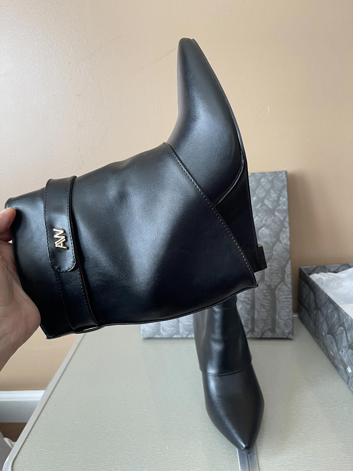Other azelia wang marley hidden wedge hell 4” Sz7.5 Size US 7.5 / IT 37.5 - 4 Thumbnail