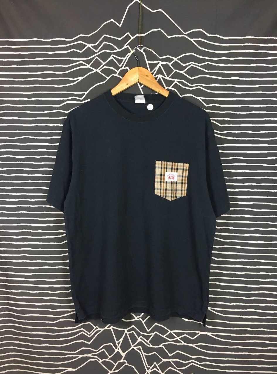 Vintage Round House Workwear Brand Checked Pocket Tee Size US XL / EU 56 / 4 - 1 Thumbnail