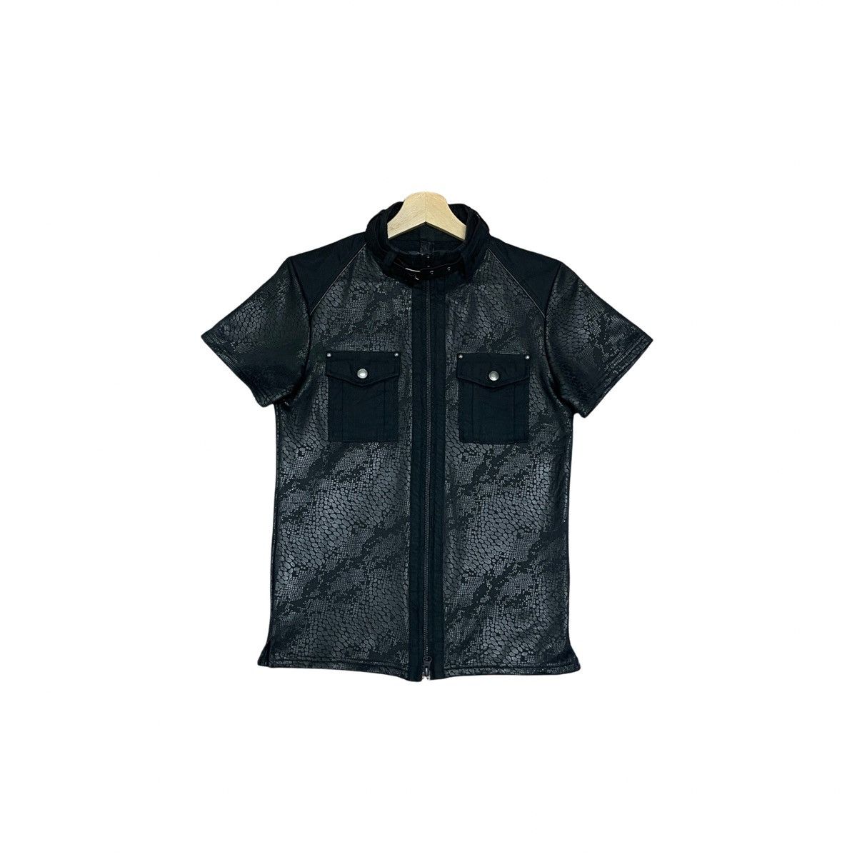 Tornado Mart Vintage Tornado Mart Belted Phyton Half Shirt Jacket Size US XS / EU 42 / 0 - 1 Thumbnail