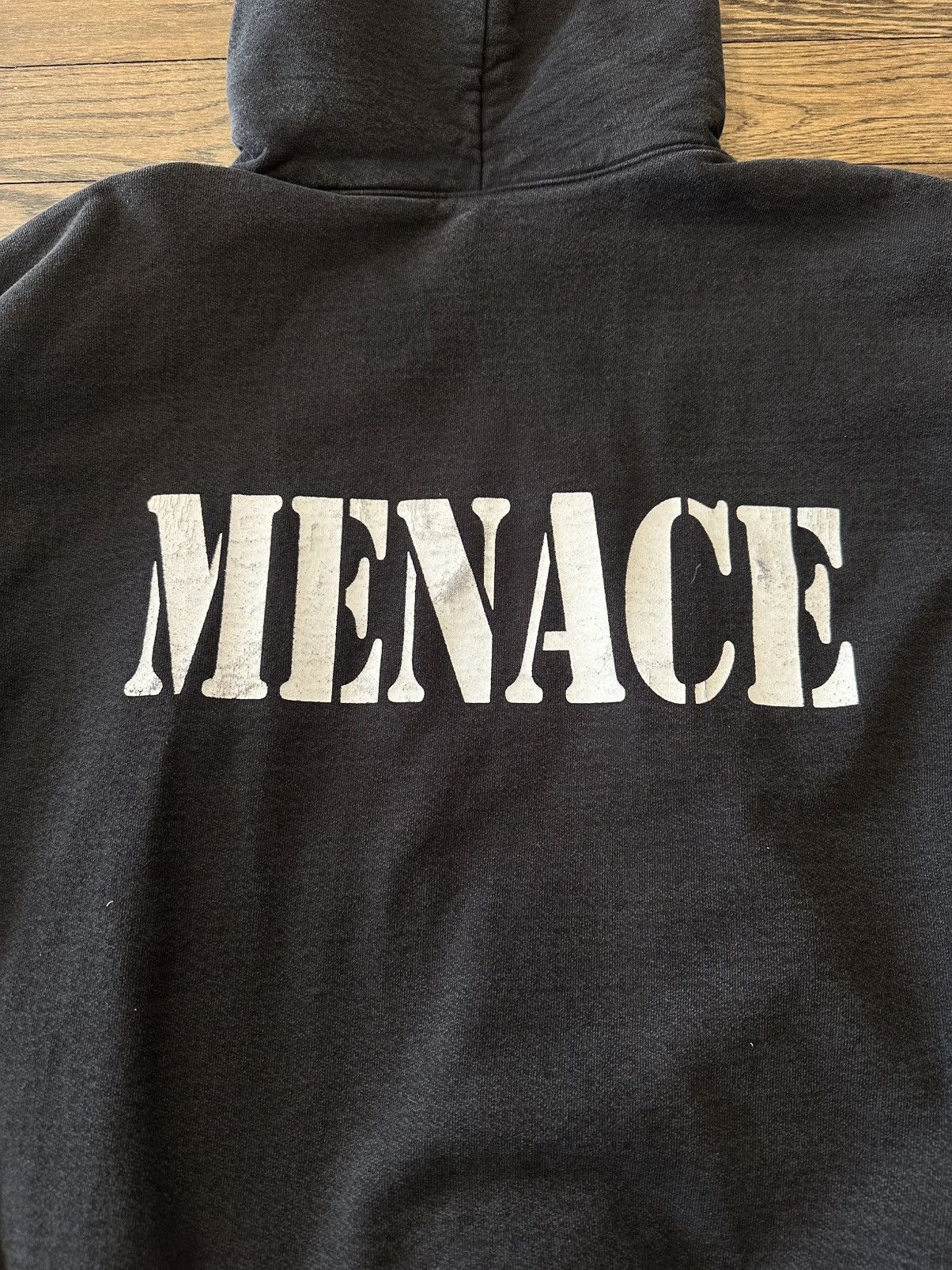 Menace Menace Jail Font Hoodie Size US L / EU 52-54 / 3 - 4 Thumbnail